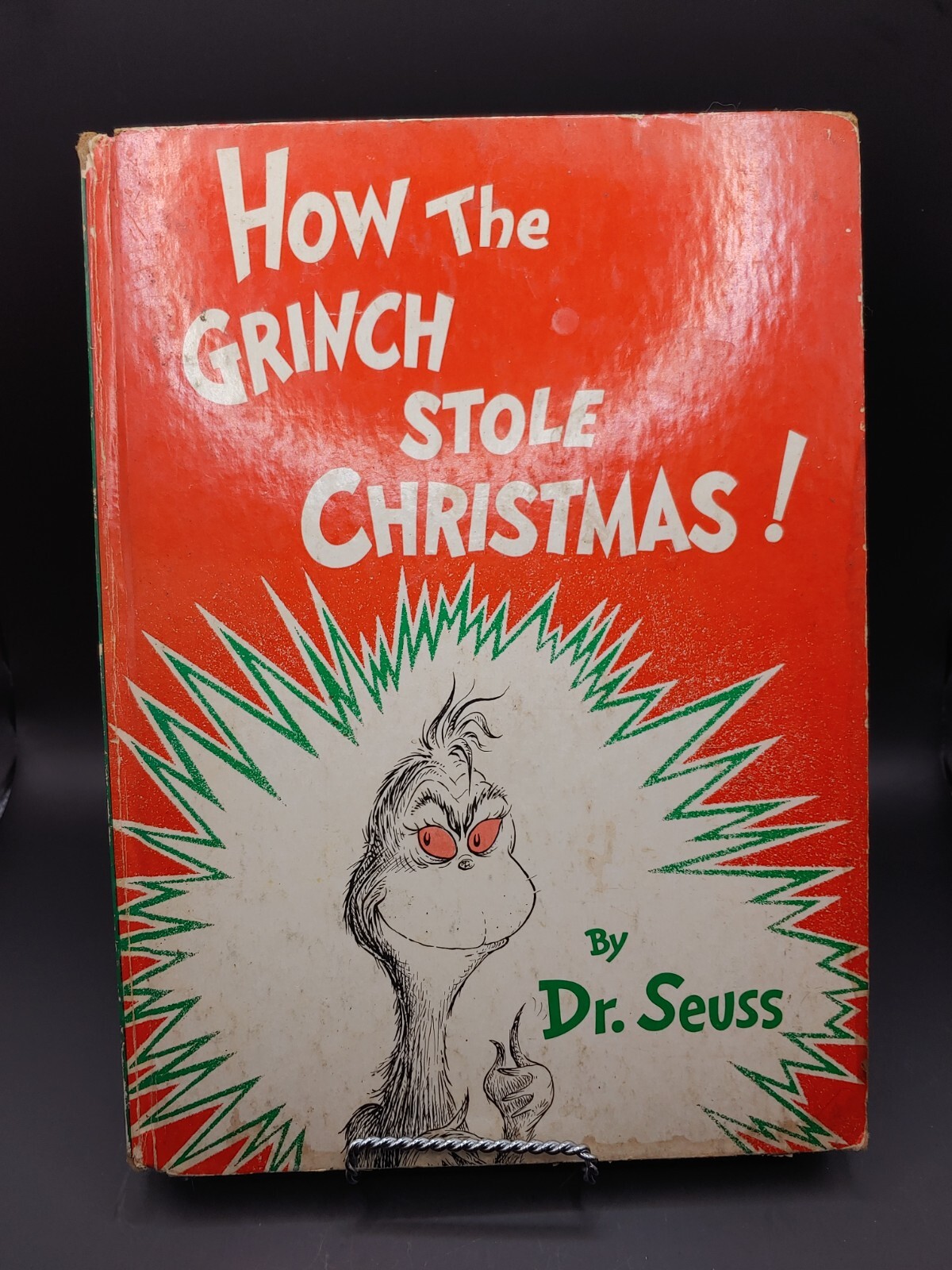 1957 DR SEUSS HOW THE GRINCH STOLE CHRISTMAS Illustrated FIRST EDITION
