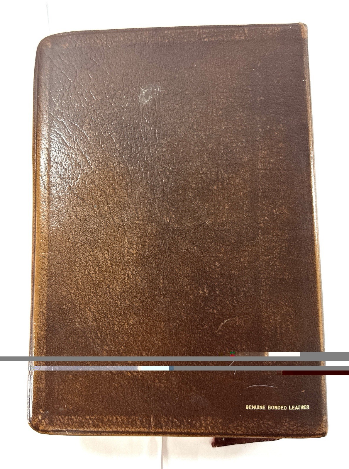 1976 Thomas Nelson KJV Giant Print Reference Bible Red Letter Bonded Leather
