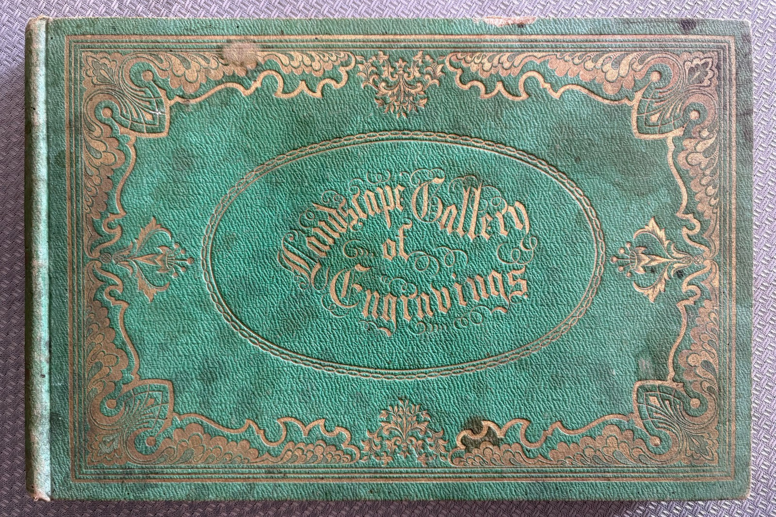 Landscape Gallery of Engravings – 1855 – Views of Scenery, Edifices, Cities – hc