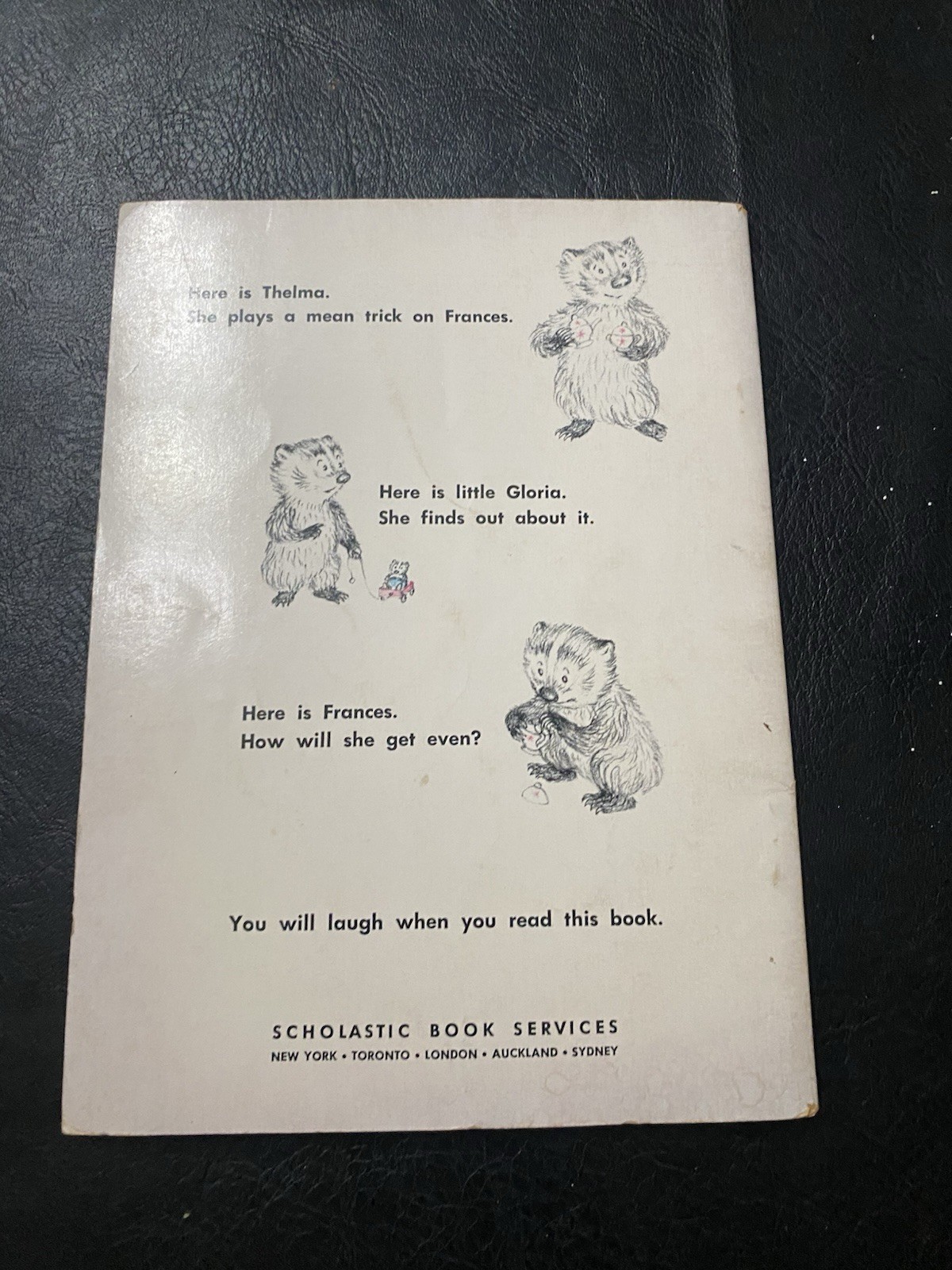 A Bargain For Frances – Russell Hoban – First Edition First Printing 1970