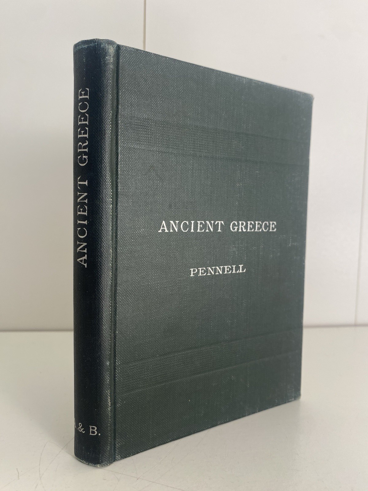 1895 Ancient Greece From The Earliest Times Down To 146 BC Pennell Antique