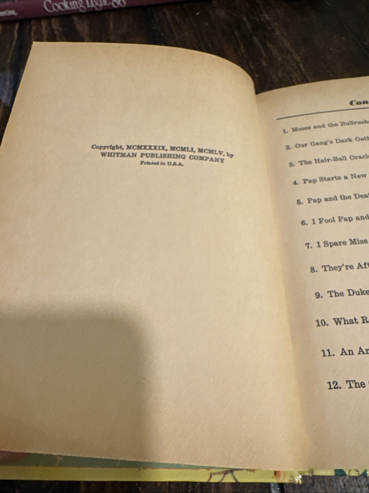 1955 Whitmans Classics Set Books Tom Sawyer, Huckleberry Finn, Abridged Editions