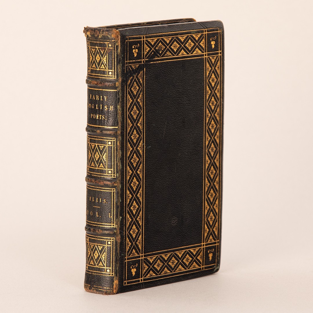 [Fore Edge Painting] Specimens of the Early English Poets, George Ellis, 1845