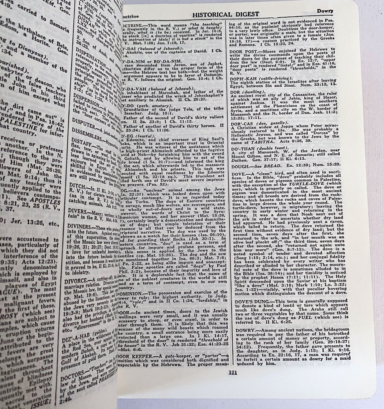 The System Bible Study Enlarged Edition KJV 1967 with Insert John Rudin & Co
