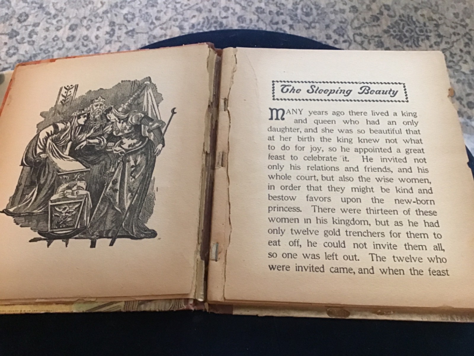 ANTIQUE BOOK The Sleeping Beauty 1897
