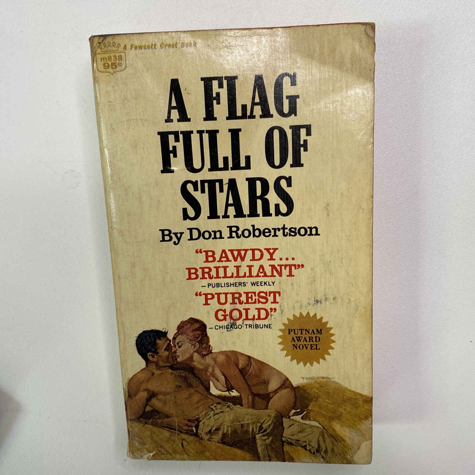 A FLAG FULL OF STARS By DON ROBERTSON 1965 Paperback Pulp Sleaze