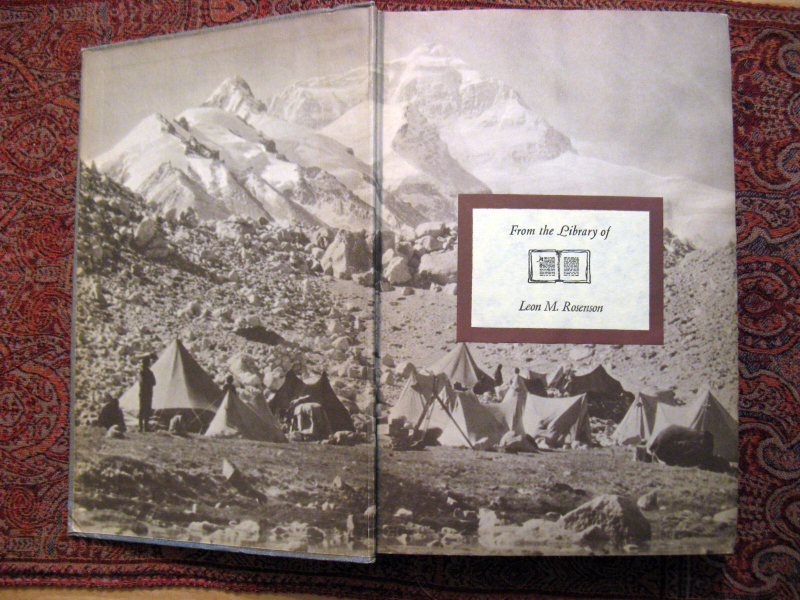 Attack on Everest, by Hugh Ruttledge. Robert M. McBride, 1935. First edition.