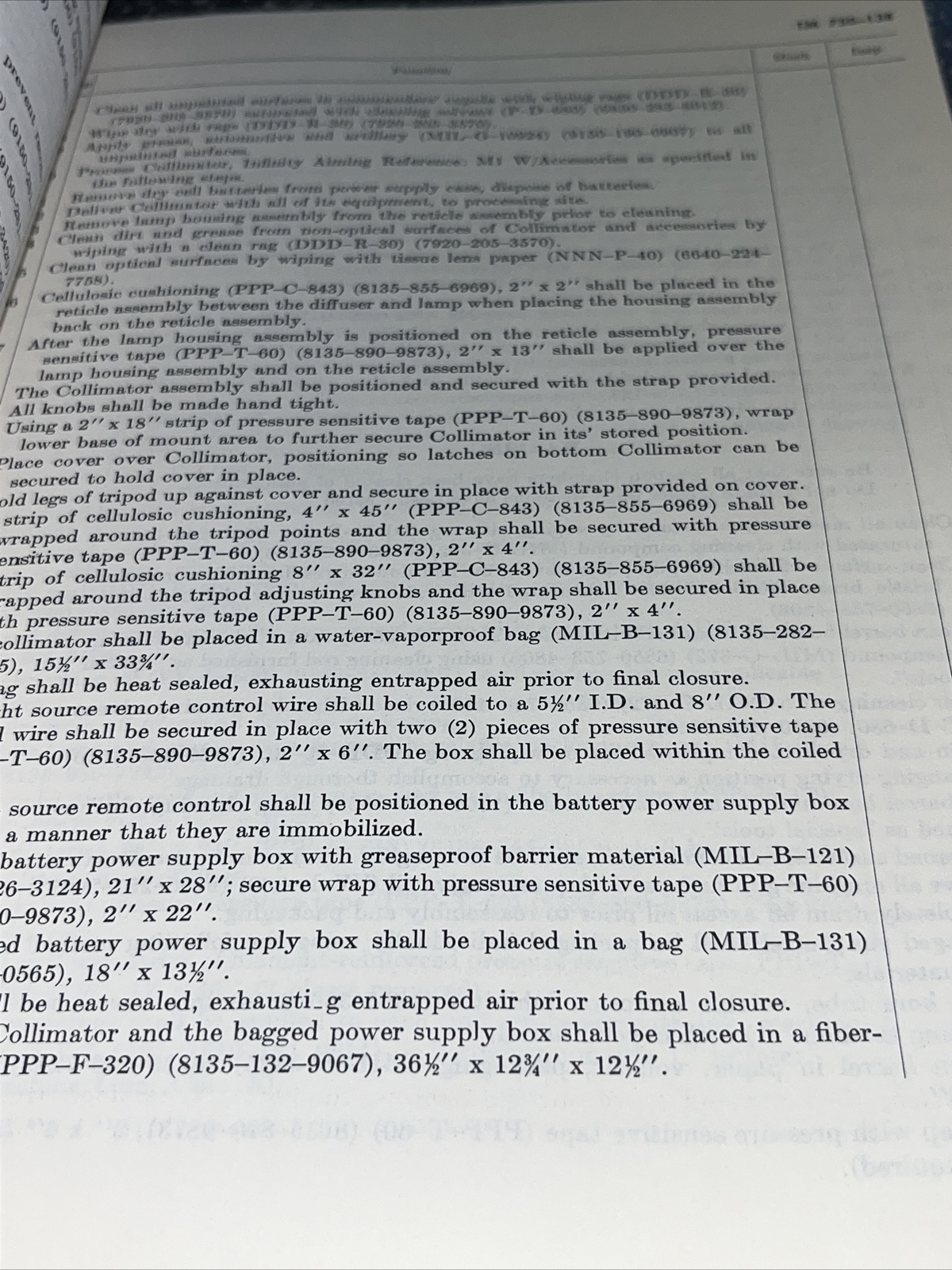 TM 750-138 Technical Manual: Procedures for Rapid Deployment, June 1969