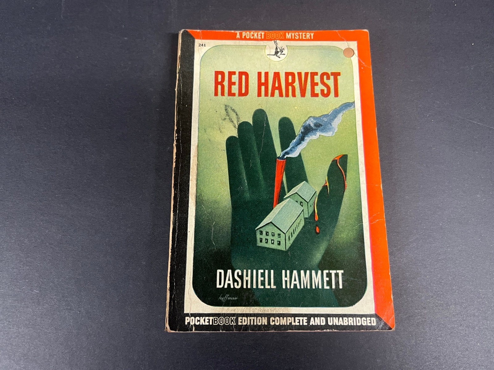 1945 Red Harvest by Dashiell Hammett Mass Market Paperback Pocket Books
