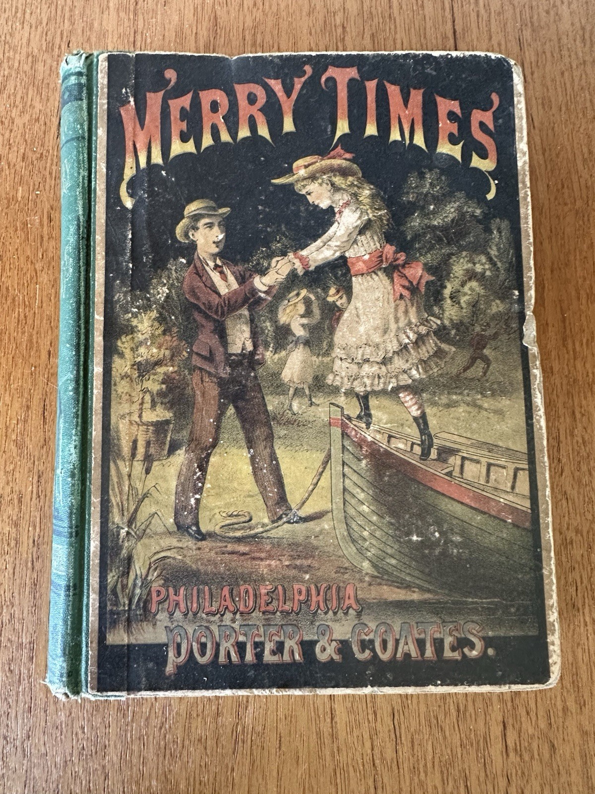 Merry Times For Boys And Girls HC Porter & Coates 1878 Louisa M Alcott