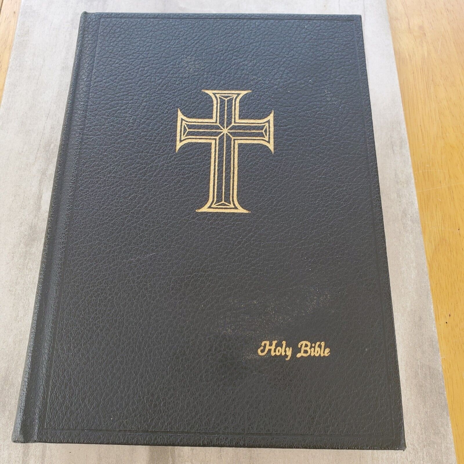 Wildermann 1956 Holy Bible Large HC Confraternity & Douay-Challoner Illustrated
