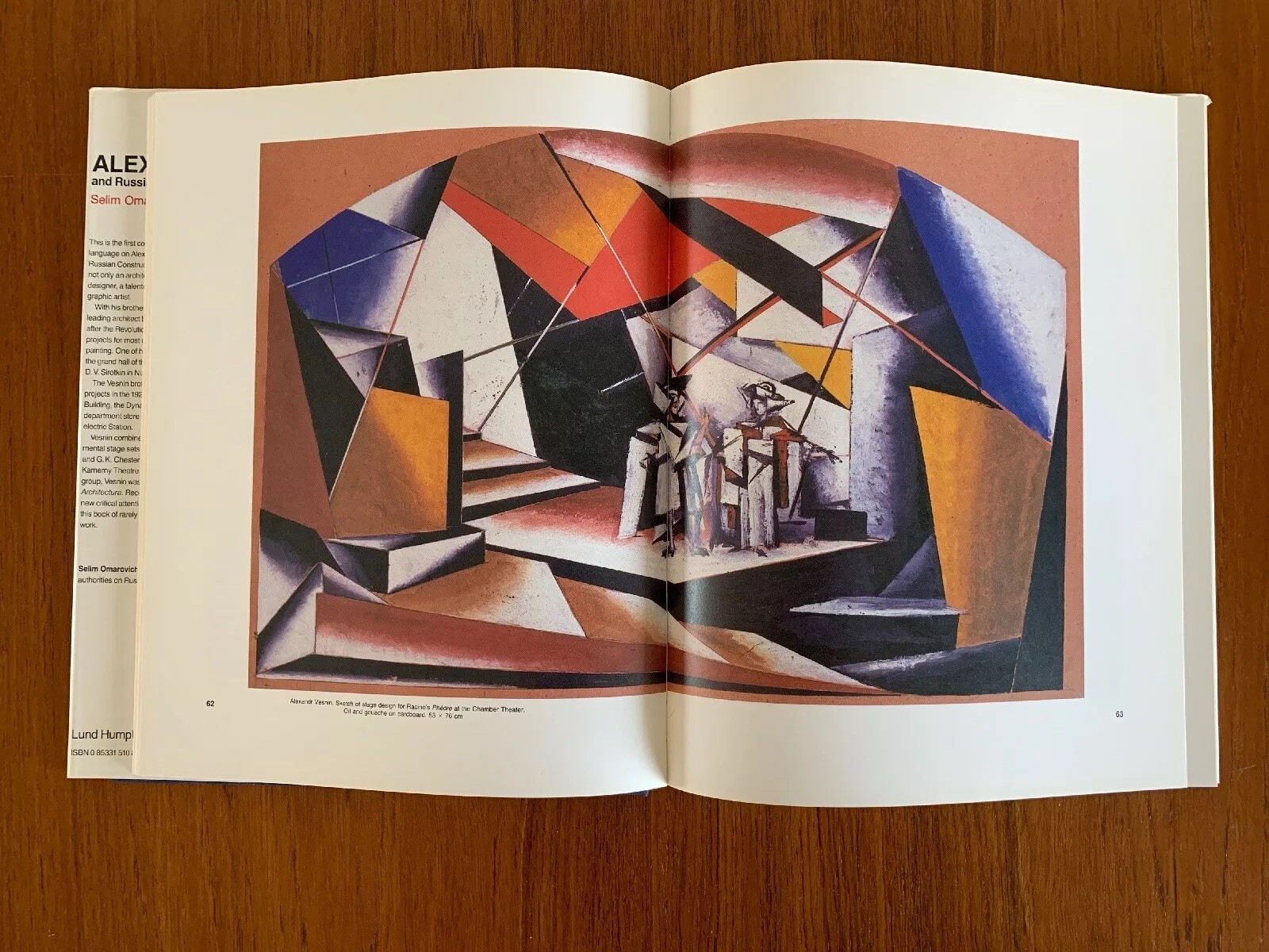 ALEXANDR VESNIN and Russian Constructivism Lund Humphries London 1st ED H/C D/W