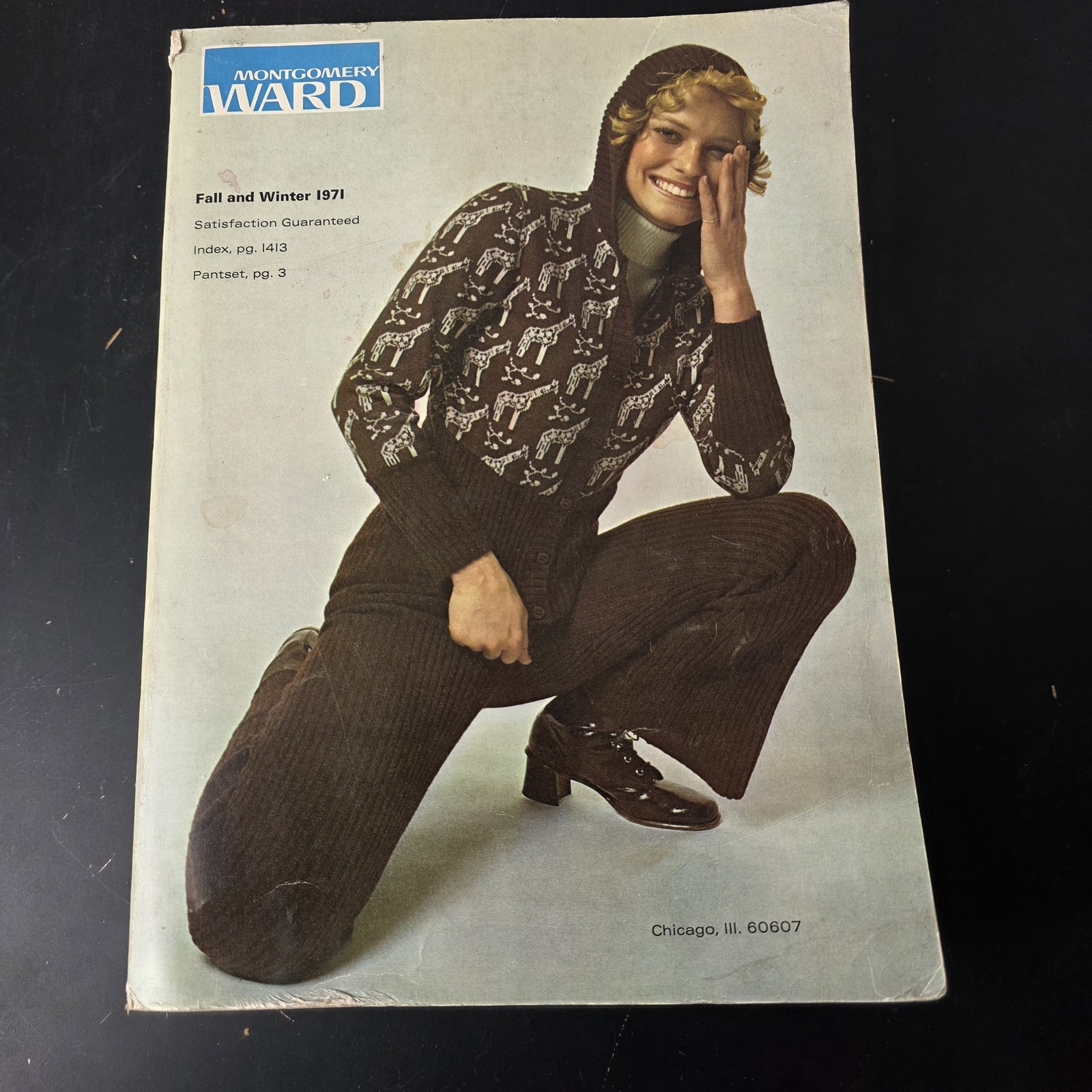 Vintage Montgomery Ward Fall Winter 1971 Catalog Fashion Home Goods Decor
