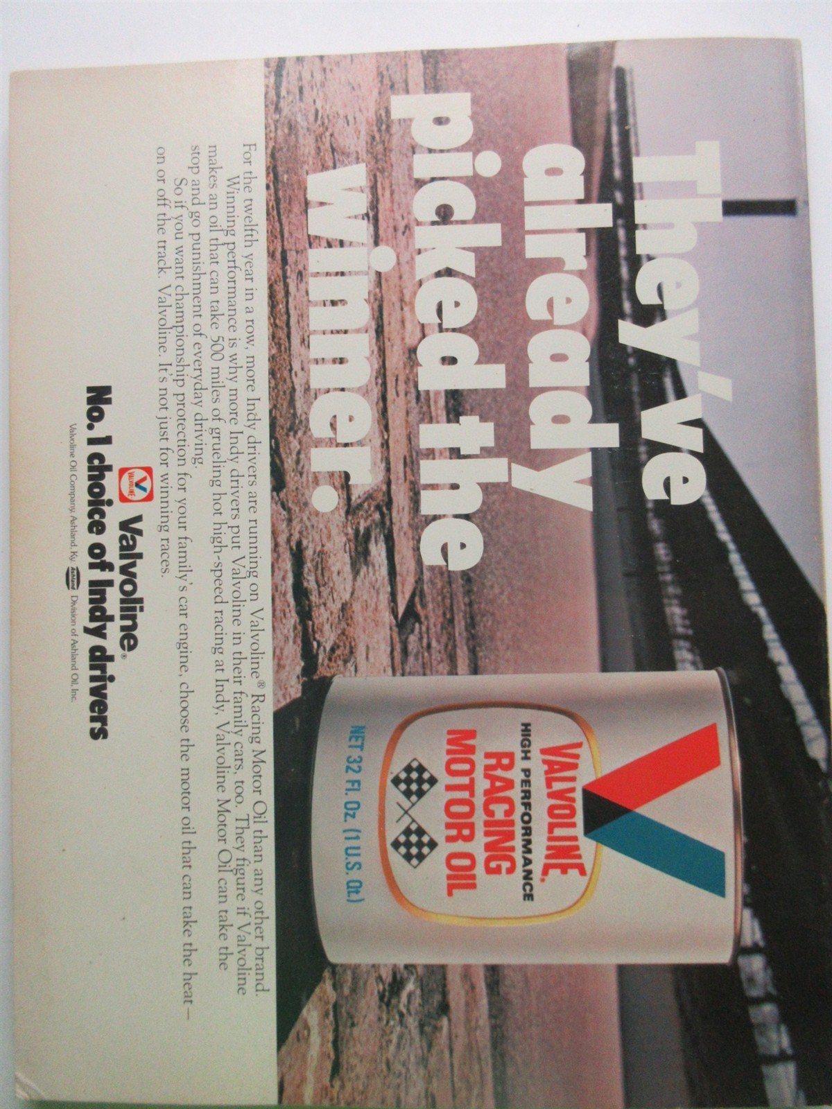 1980 Indianapolis 500 Carl Hungness softcover Yearbook