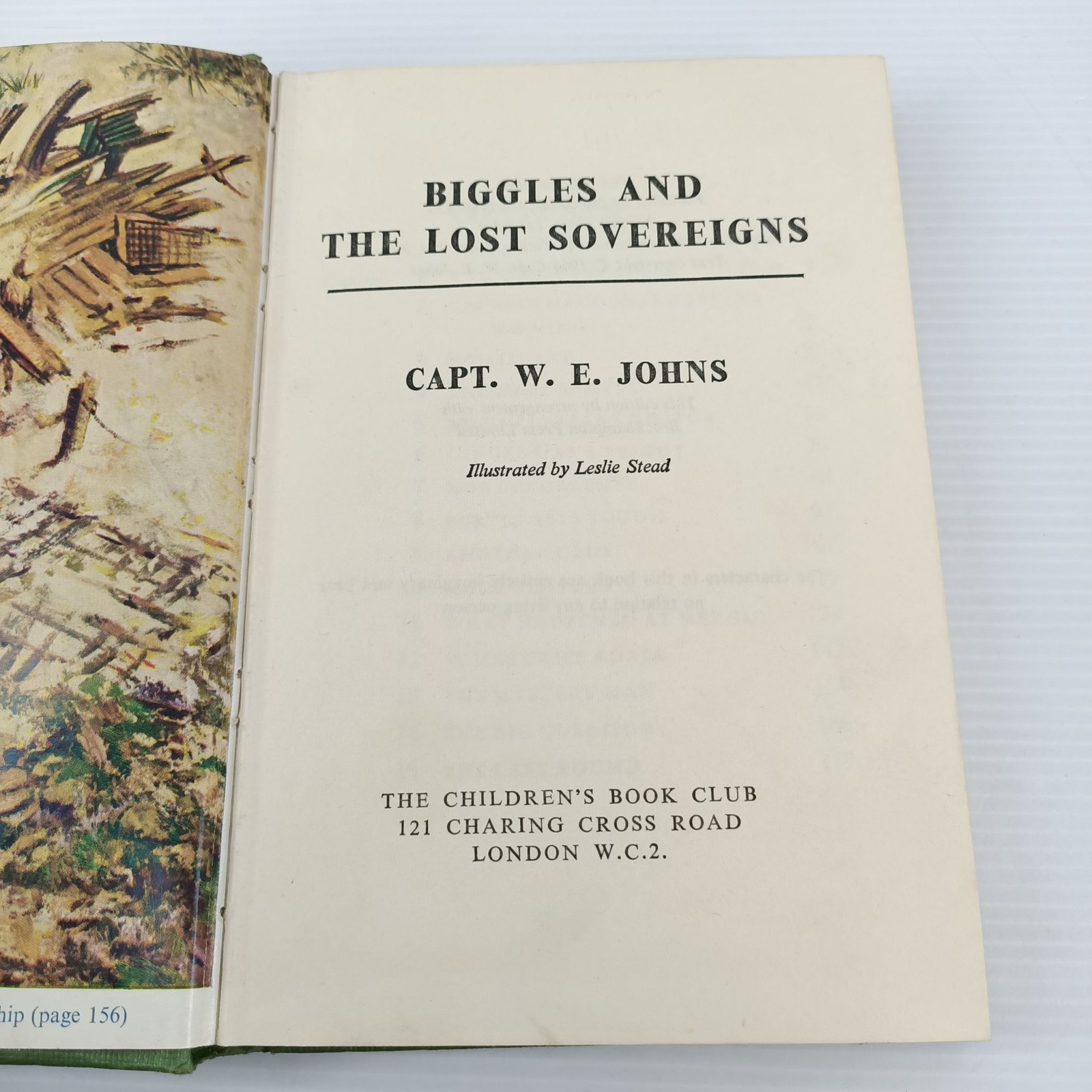 Capt W E Johns Biggles And The Lost Sovereigns 1964 First Edition Hardback Book