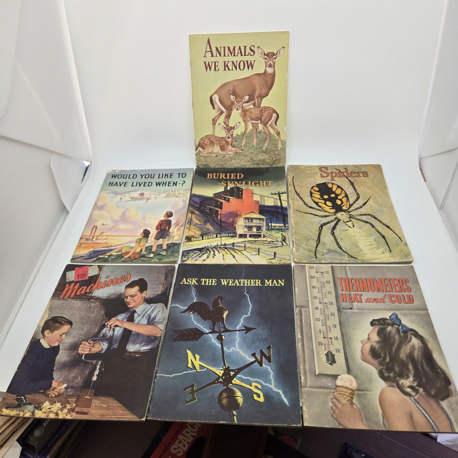 Lot 8 The Basic Science Education Series Books Vtg 1950s Bertha Morris Parker