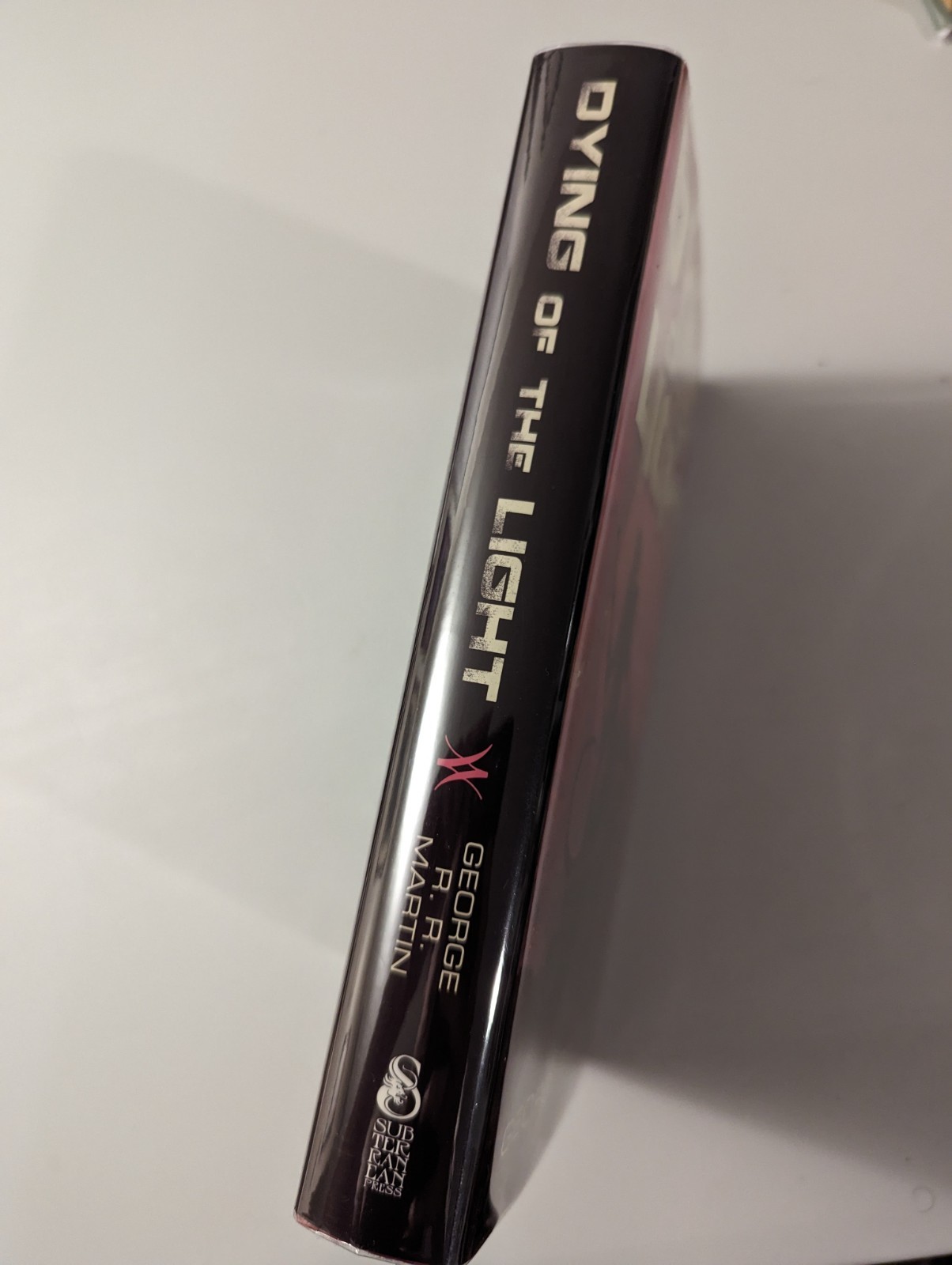 Subterranean Press George R. R. Martin Dying of the Light Signed Limited HC