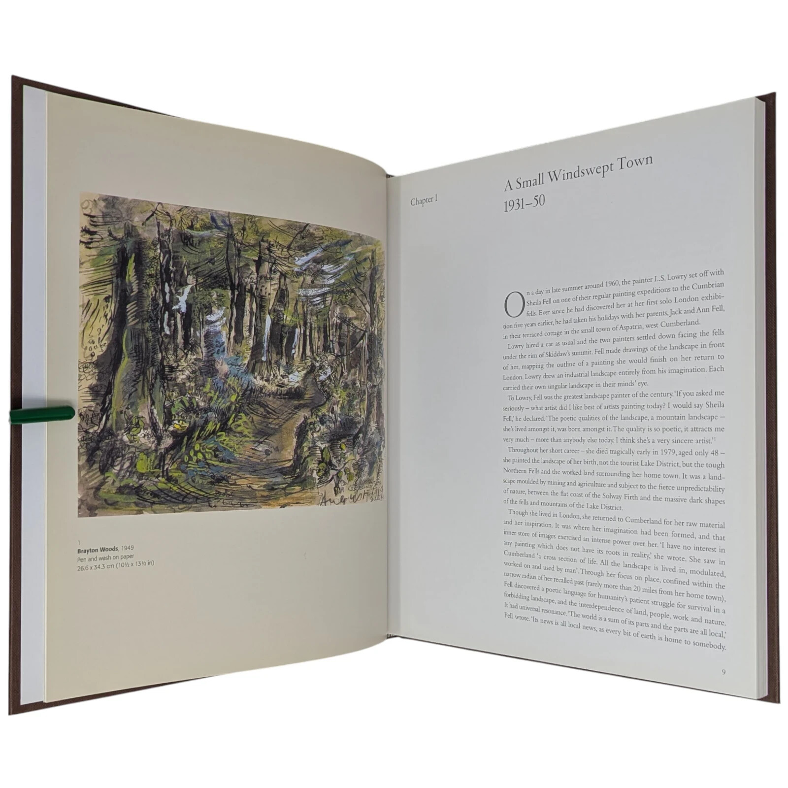 SIGNED Sheila Fell – A Passion for Paint CATE HASTE Lund 2010 FIRST EDITION