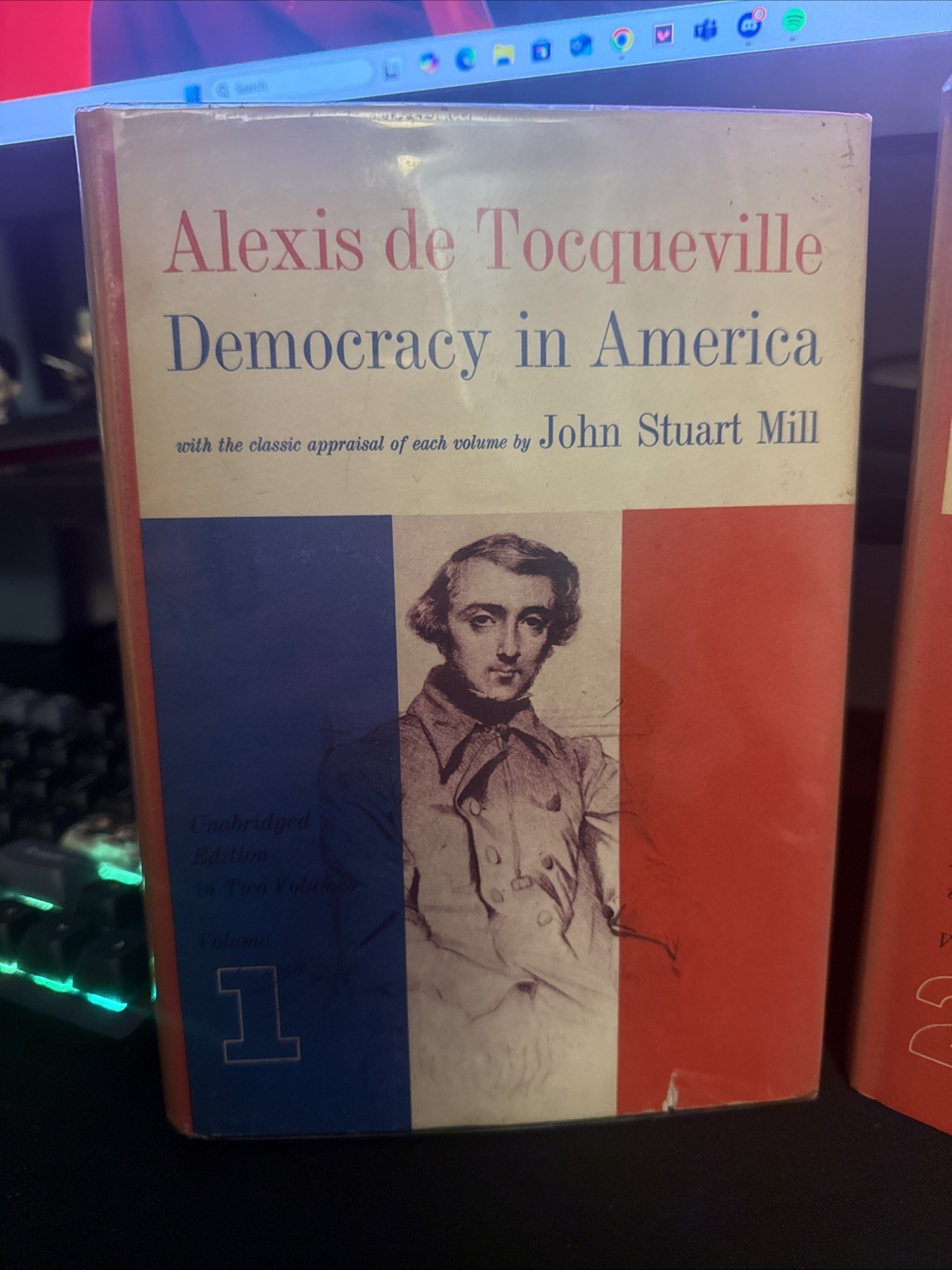 Alexis de Tocqueville Democracy in America 2 Volume Set Schocken Hardcover