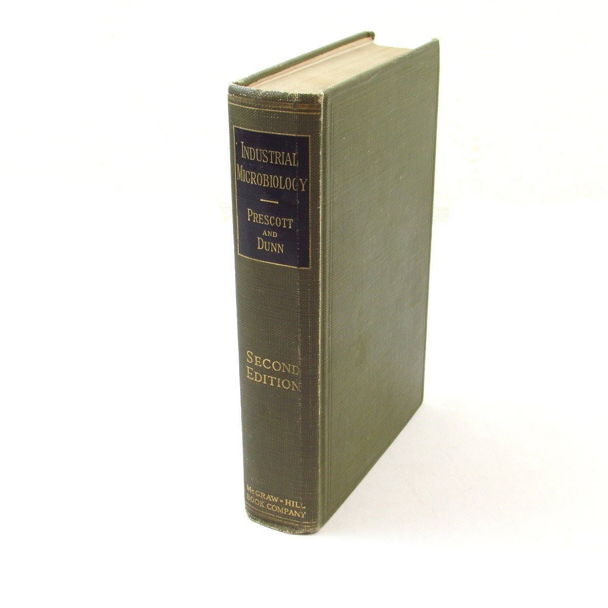 Industrial Microbiology Samuel Prescott Cecil Dunn 1949 Vintage Textbook