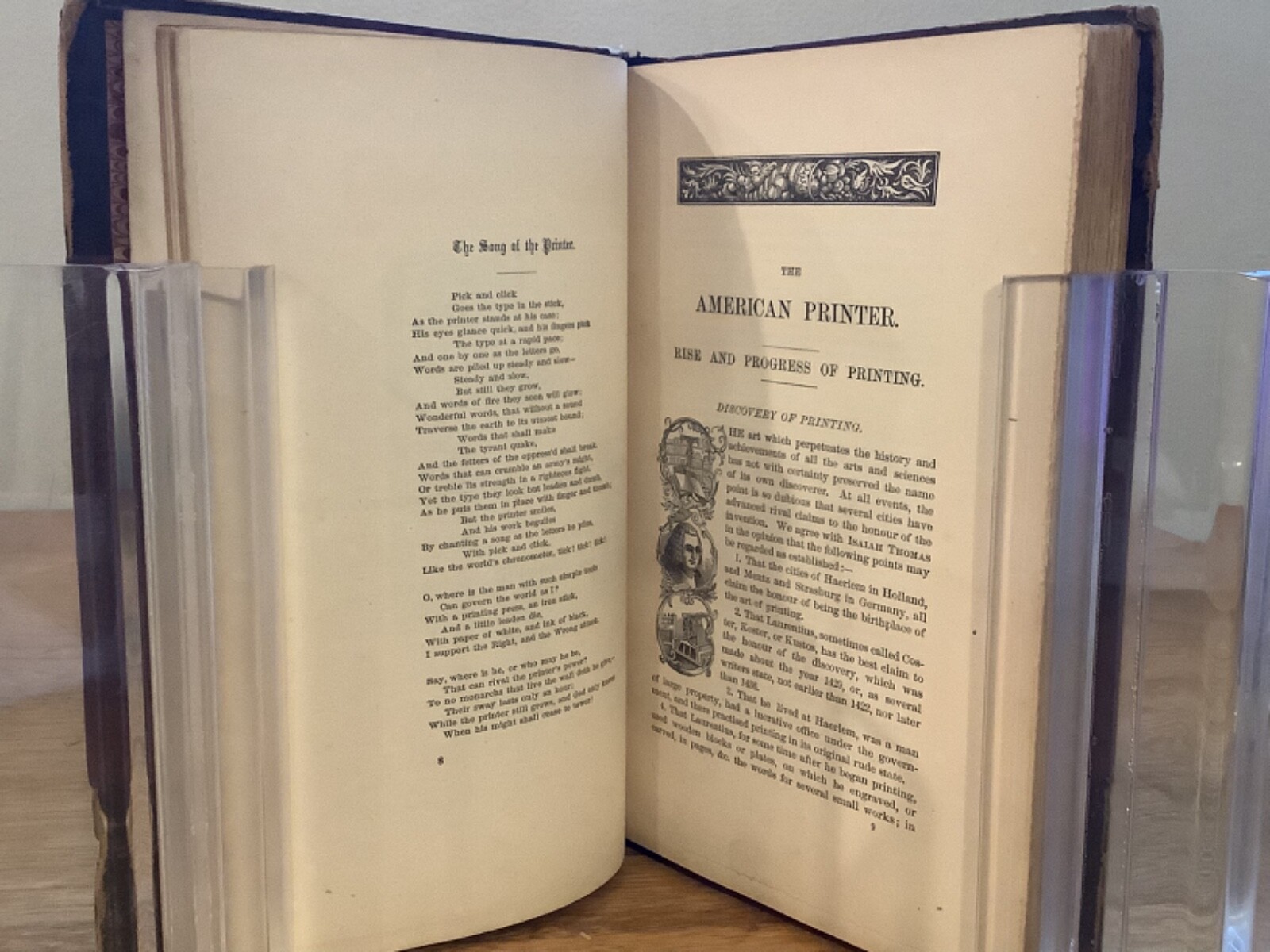 1867 The American Printer: Manual Of Typography Thomas MacKellar 3rd Ed.