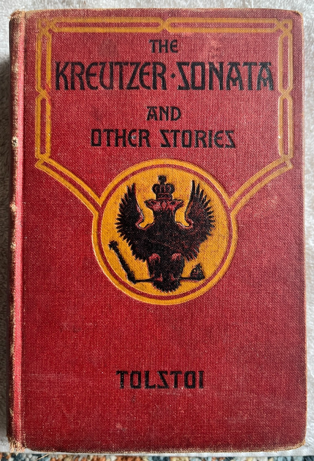 The Kreutzer Sonata & Stories book Leo Tolstoi photoplay ed. early 1900s Tolstoy
