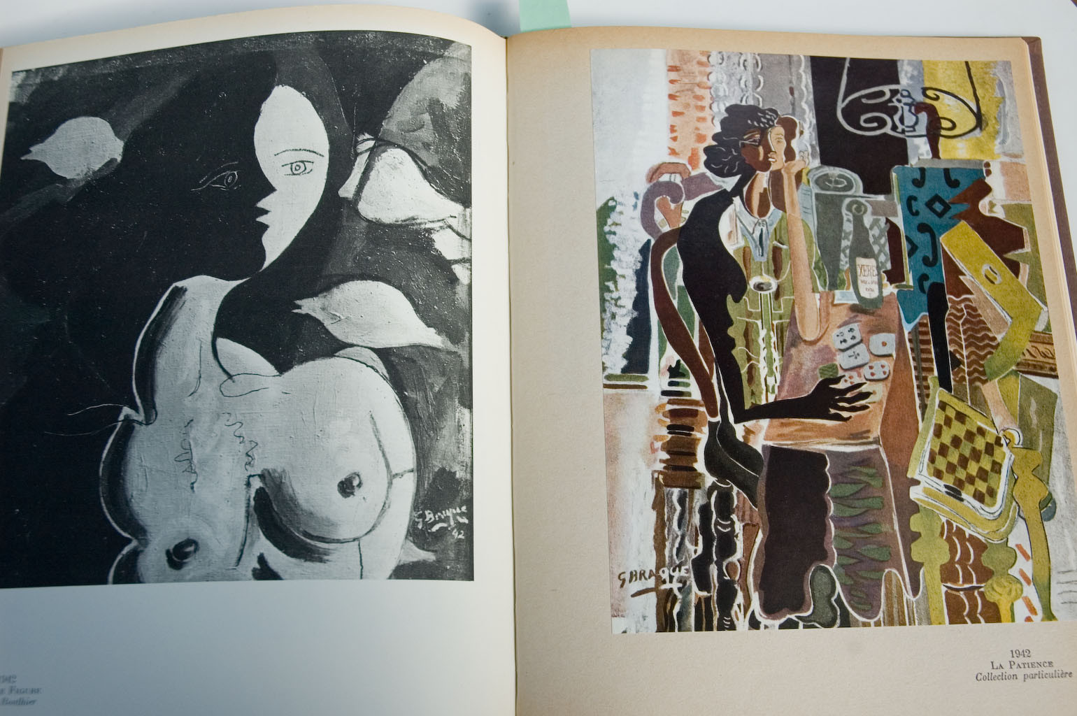 GEORGES BRAQUE by Maurice Gieure ENGLISH ED. BEST BRAQUE 1956. TIPPED-IN PLATES