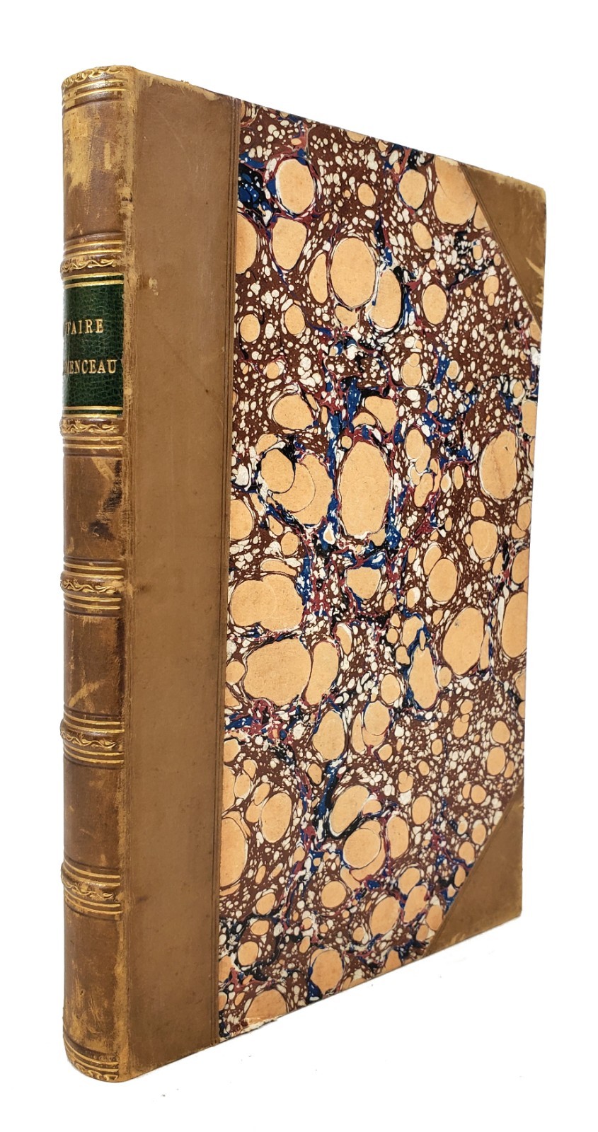 1866 „Affaire Clemenceau“ Alexandre Dumas Fils 4TH EDITION 1/4 Leather- Paris