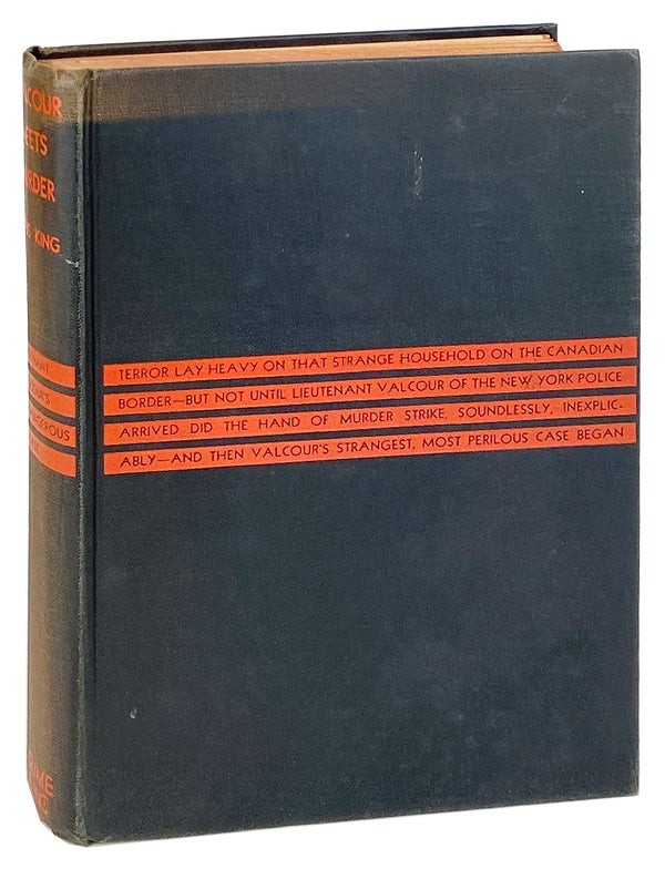 Rufus King / Valcour Meets Murder A Lieutenant Valcour Mystery 1st Edition 1932