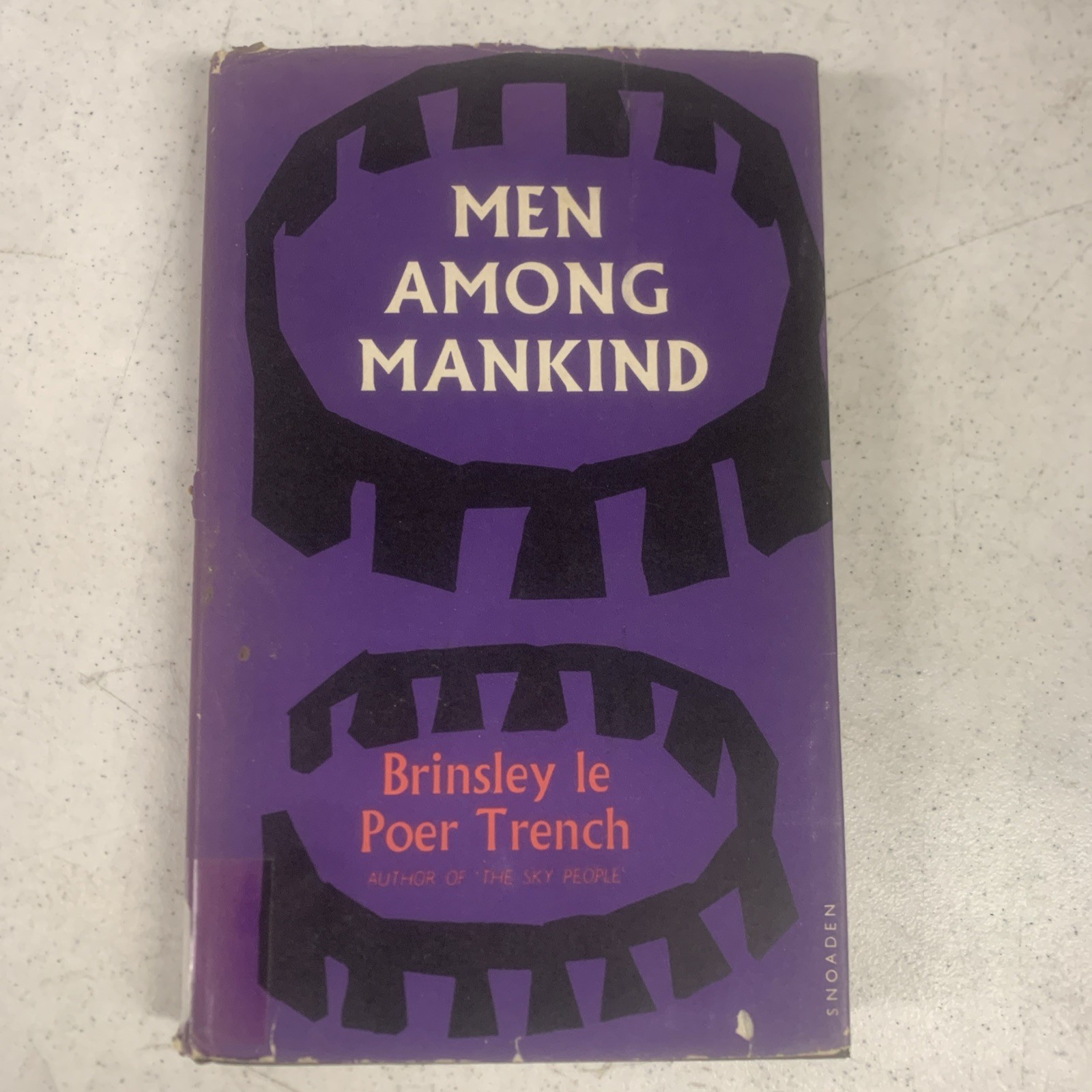 Brinsley le Poer Trench MEN AMONG MANKIND 1963 HCDJ Atlantis aliens?