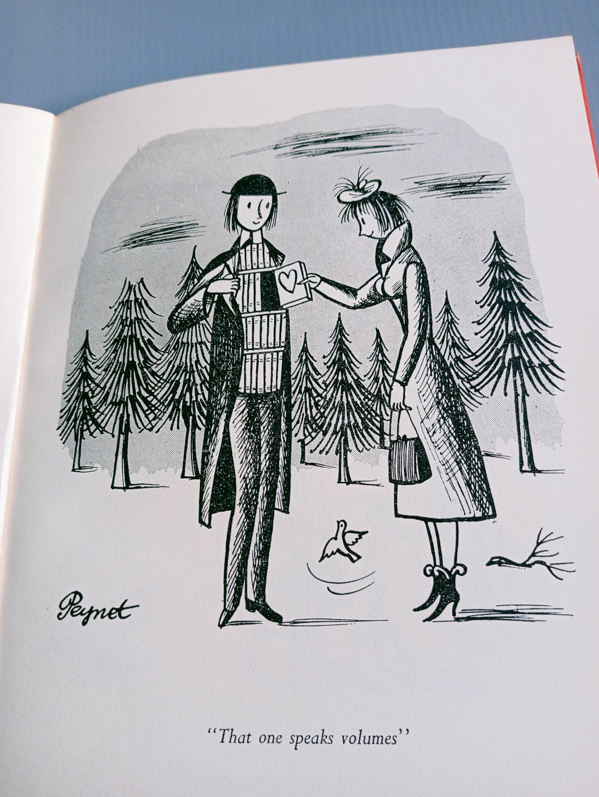 Lovers’ Keepsake Raymond Peynet Perpetua Books 1958 Cartoons Cartoonist