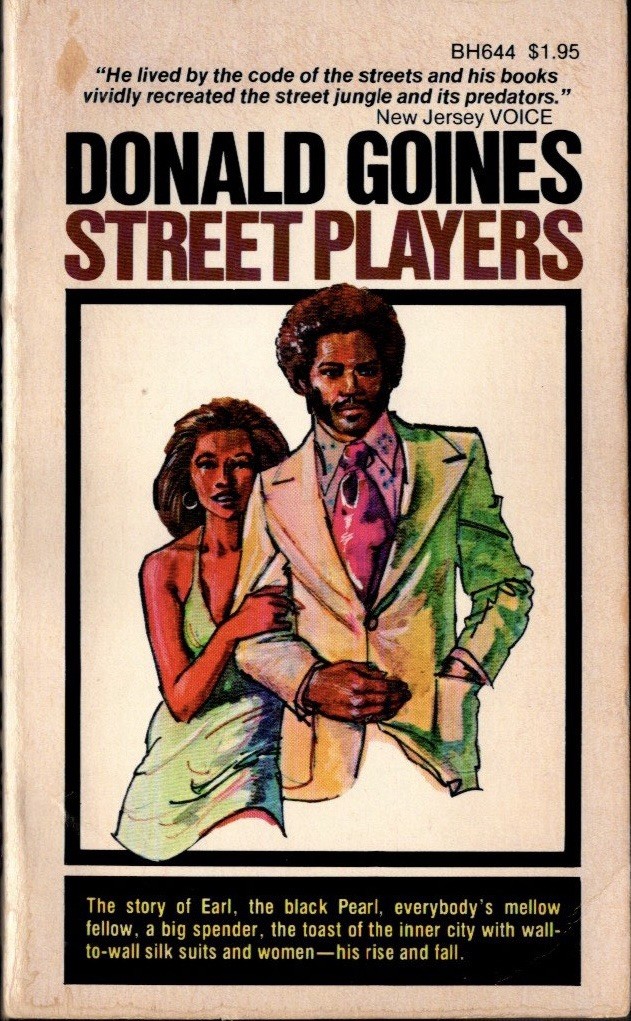 STREET PLAYERS by Donald Goines (1973, Paperback) Holloway House Vintage Copy