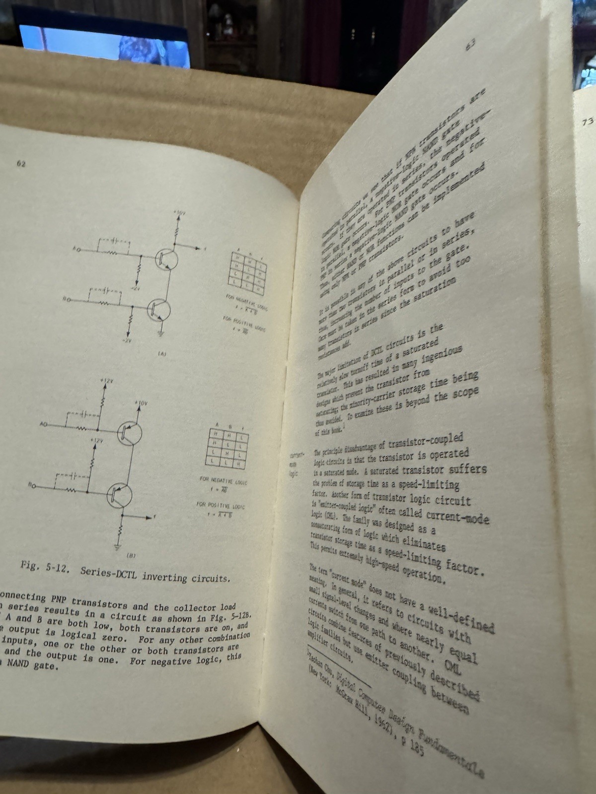 1969 Tektronix Digital Concepts PB By Leonard W Bell 6×9 126 Pages GUC