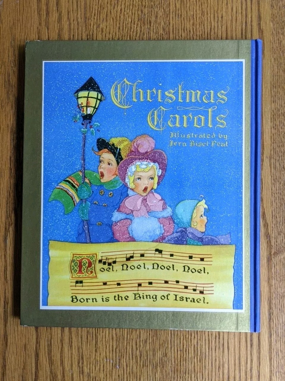 CHILDREN’S CHRISTMAS CAROLS ILLUSTRATED FERN BISEL PEAT HYMNS