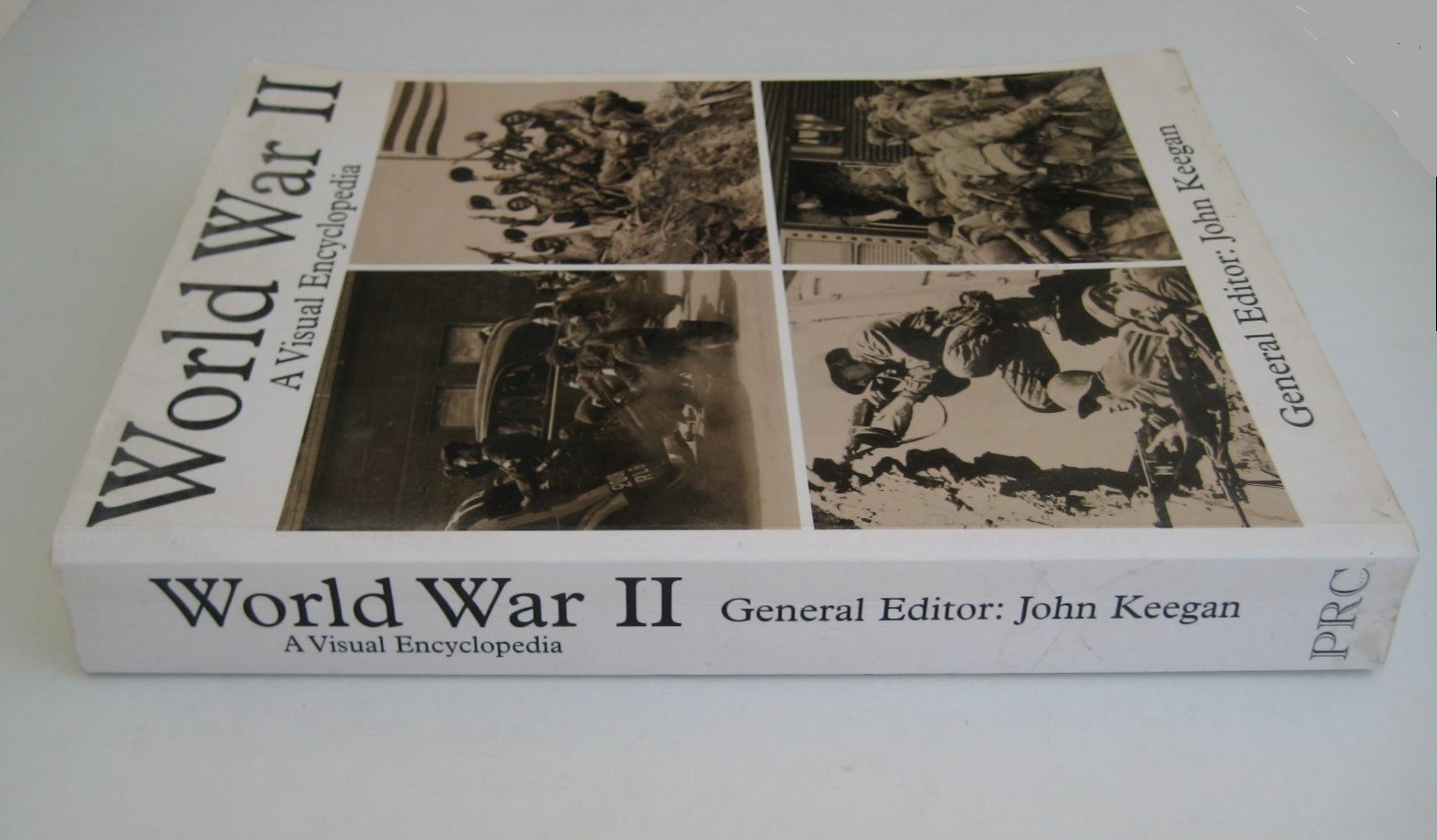 John Keegan WORLD WAR II: A VISUAL ENCYCLOPDIA Battle Maps Photos Ships Aircraft