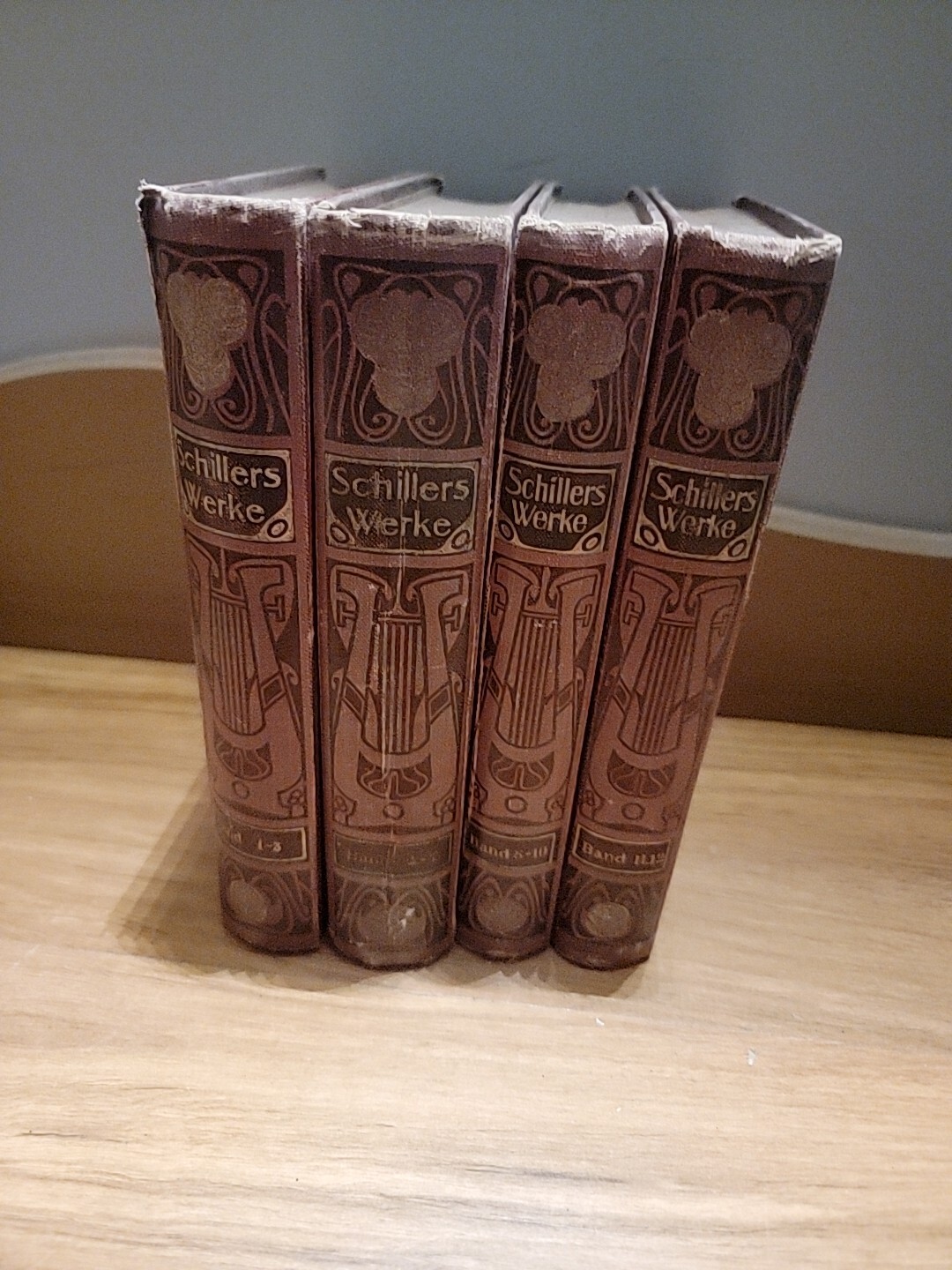 Shillers Werte, (Orfter Band; Funfter Band), ca 1906 Shiller’s Works 1905 1st Ed