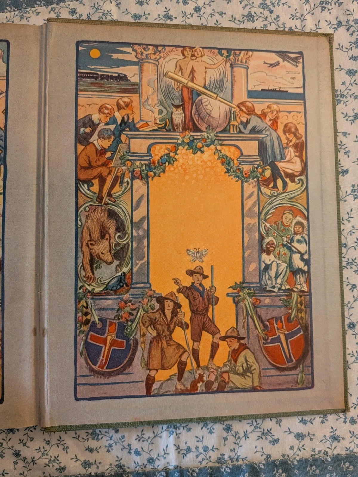 1927 Home University Bookshelf Volume III Folk-Lore, Fables, and Fairy Tales