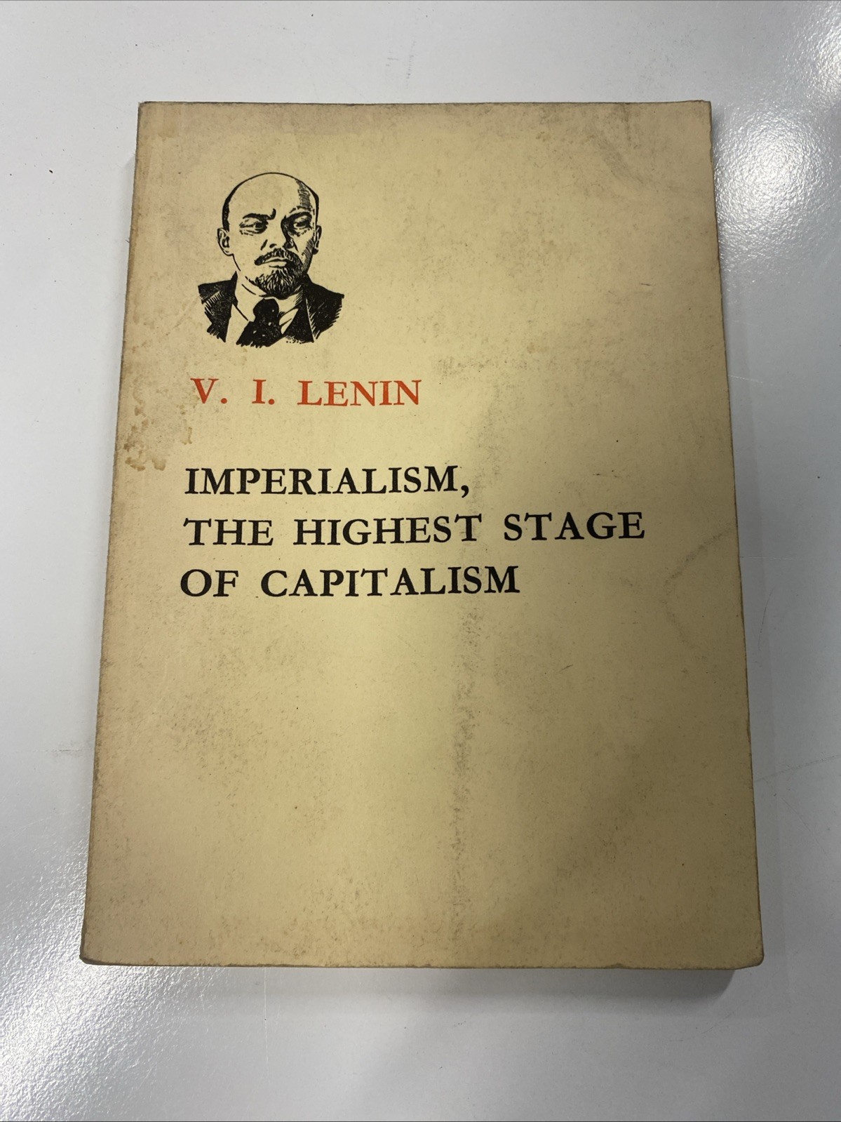 V.I. Lenin The Imperialism Highest Stage of Capitalism book 1969 PB First Ed PB