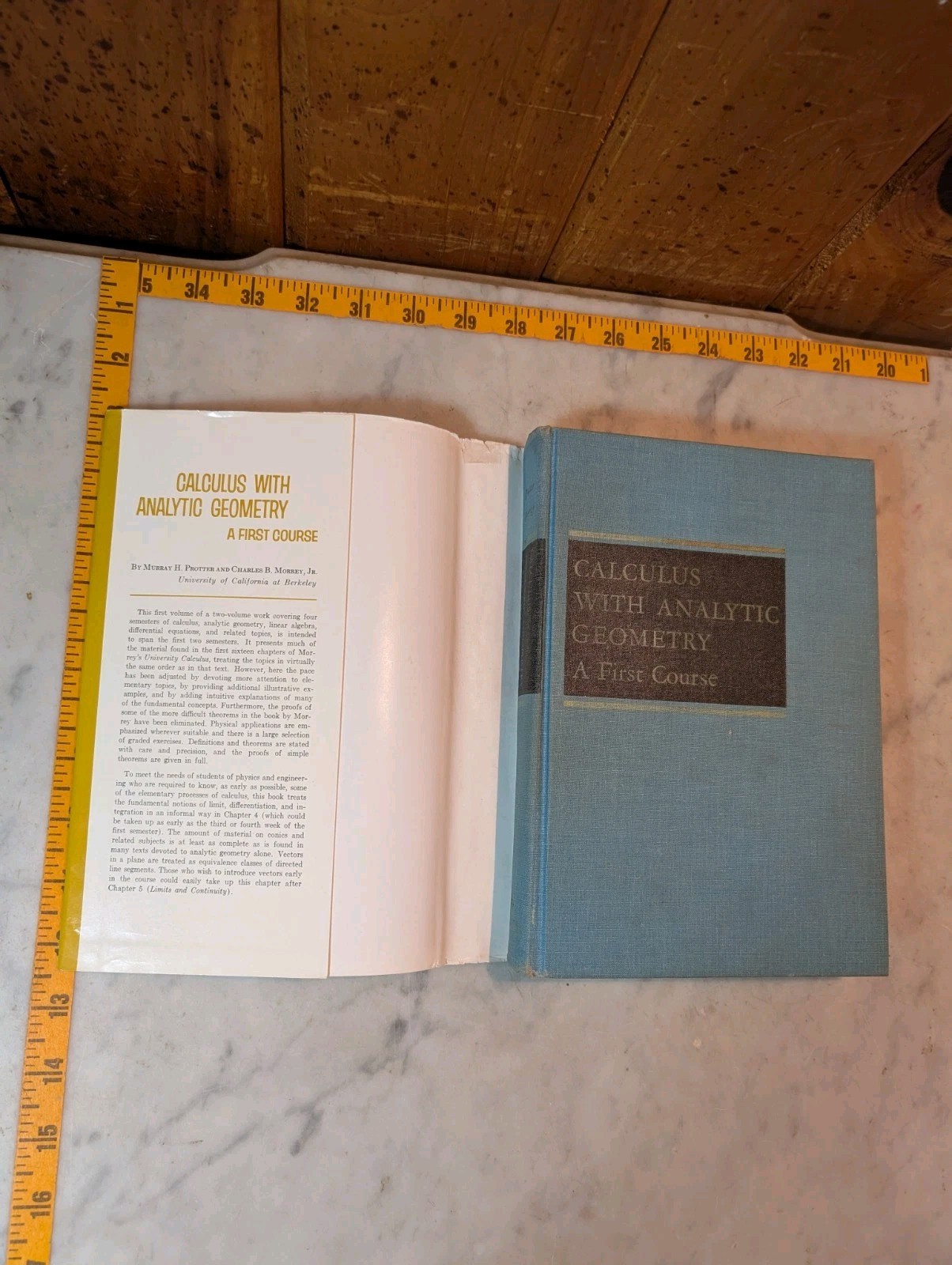 Calculus With Analytic Geometry HCDJ Murray H Protter & Charles B. Morrey 1966