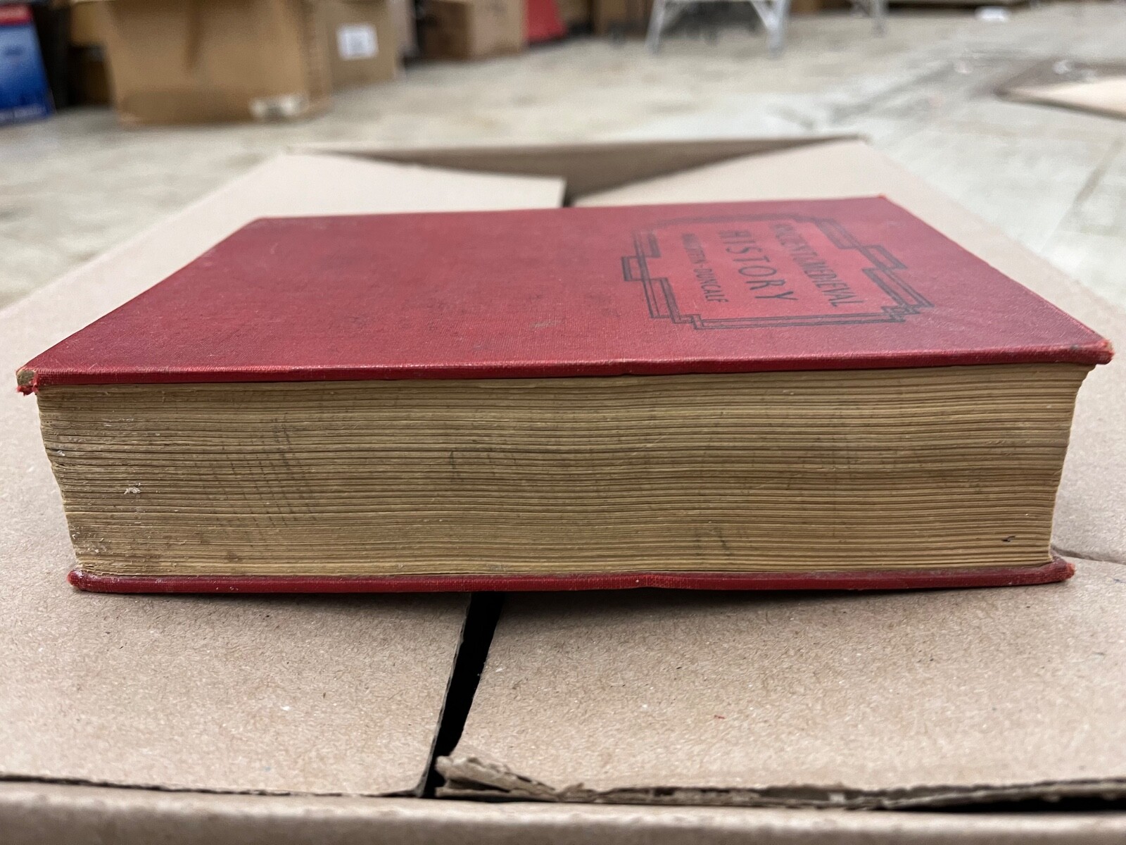 Rare Vintage Ancient + Medieval History Book Magoffin Duncalf
