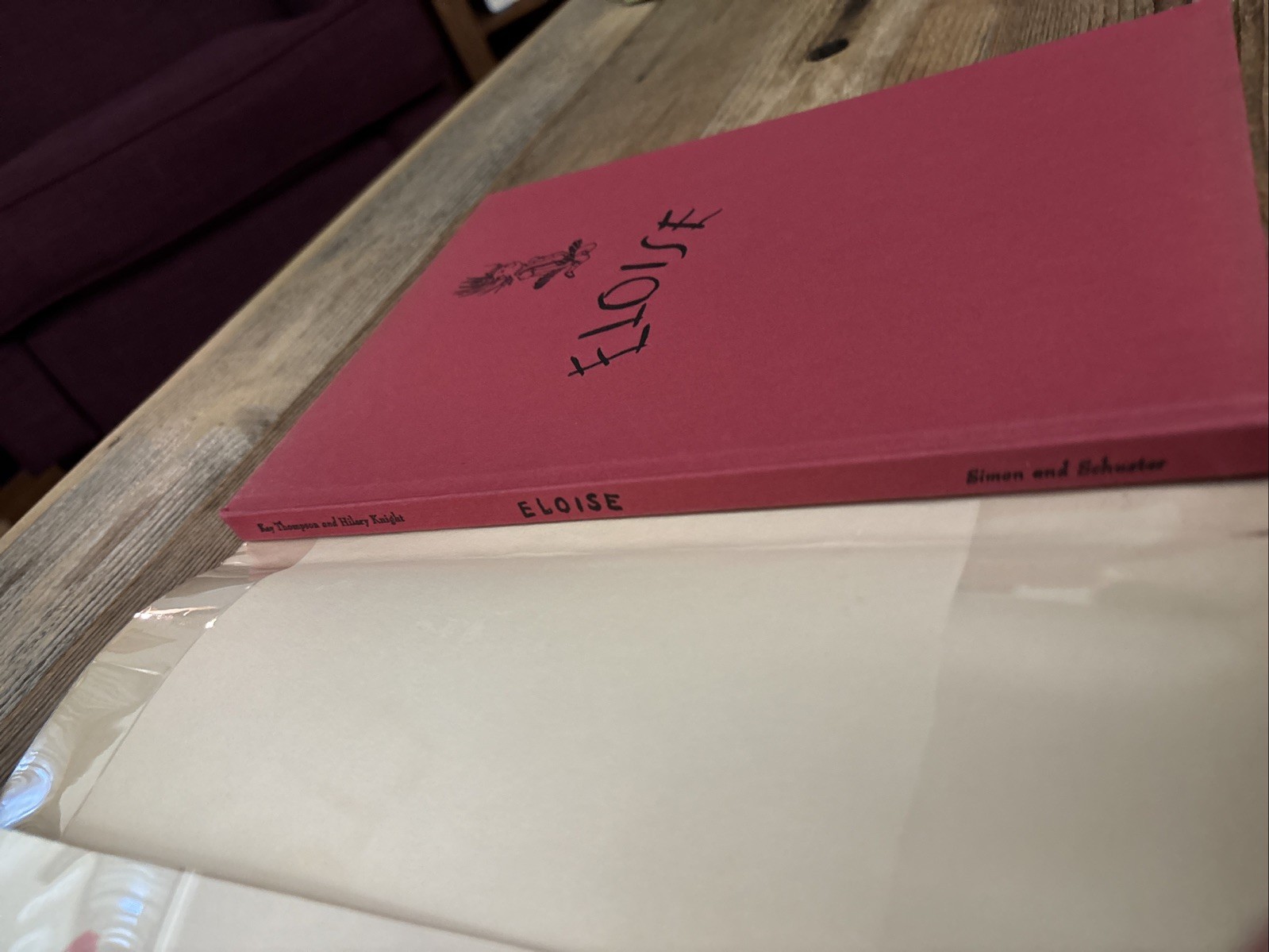 ELOISE by Kay Thompson 1955 6th printing HC/DJ Very Good