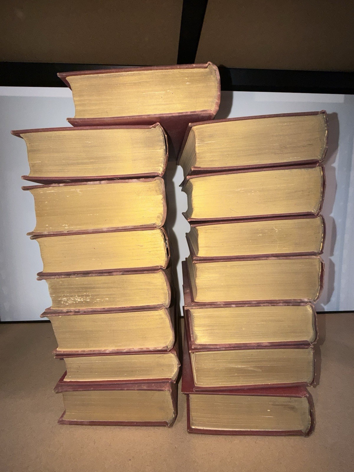 Rare Edward Bulwer-Lytton 15 Vol Antique Set Illustrated Bindings