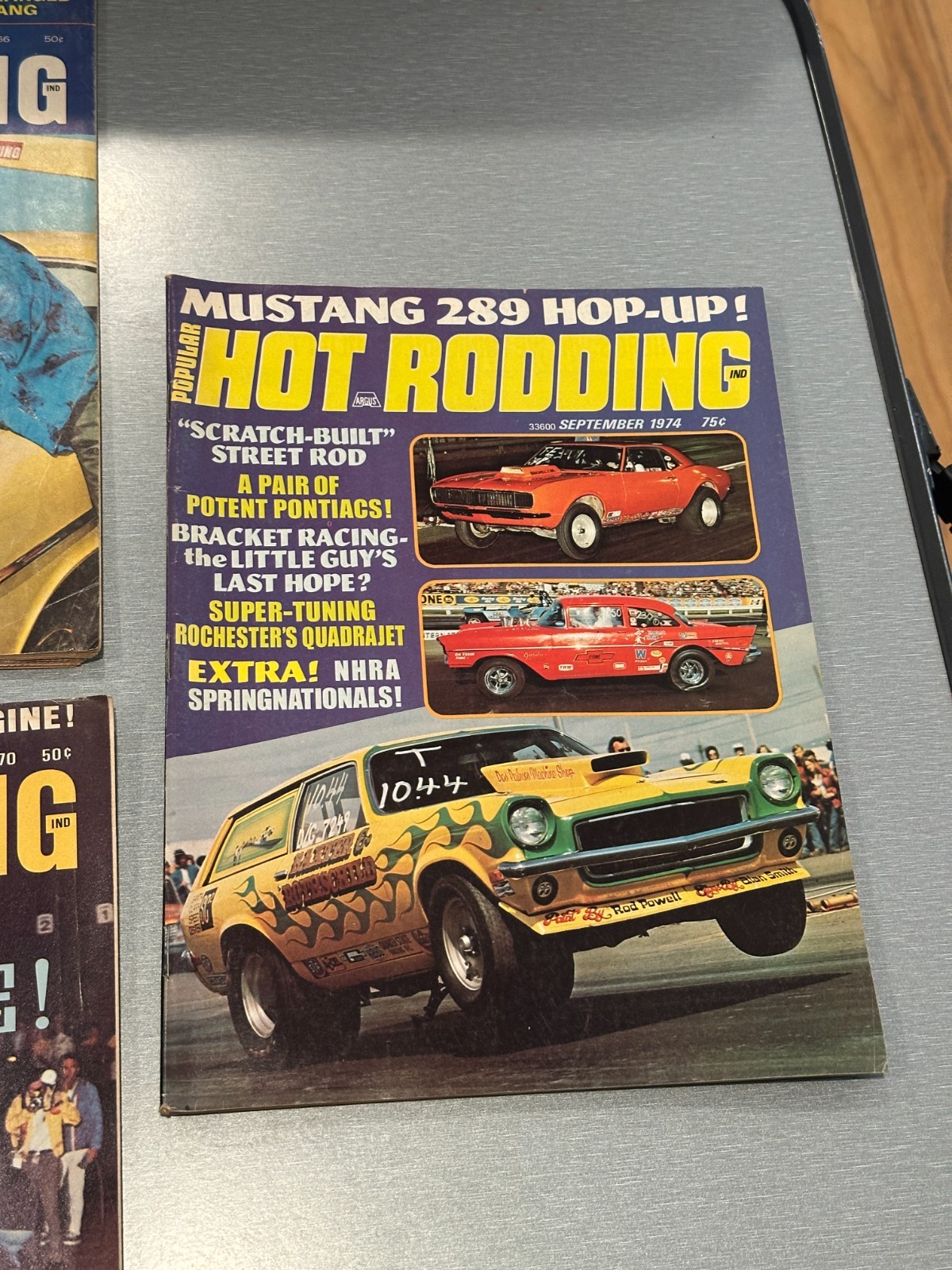 Popular Hot Rodding Vintage Magazine Lot of 7 Issues 1963 1966 1968 1970 1974