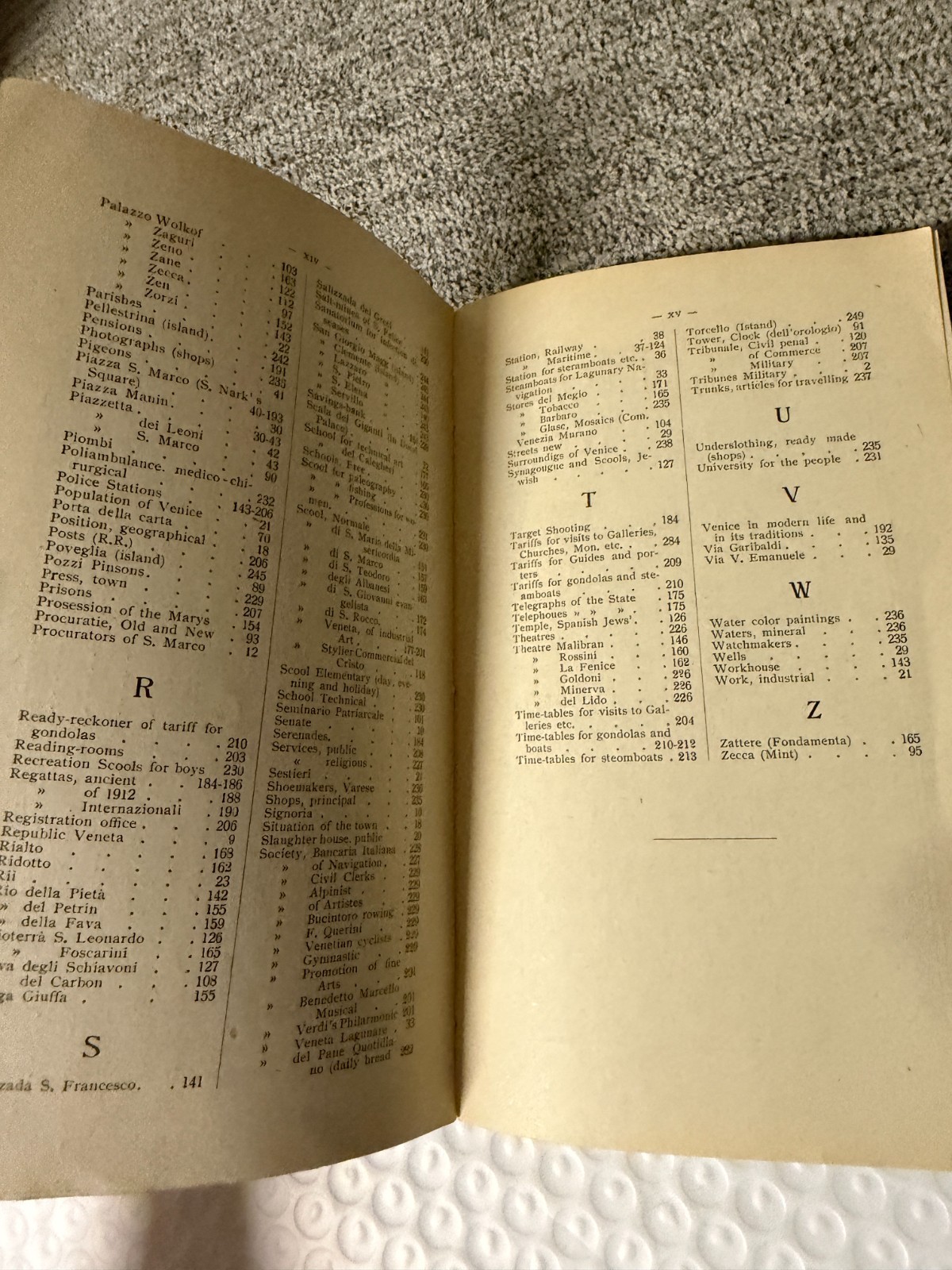 Venice and Neighbourhood Practical Guide for the Foreigner 1905 PB Vintage Trave