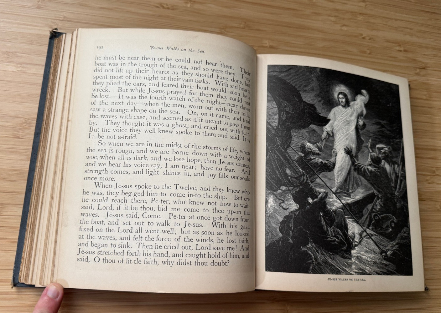 The Wonderful Story of Jesus 1890 200 Youth Children’s Christianity Art Bible