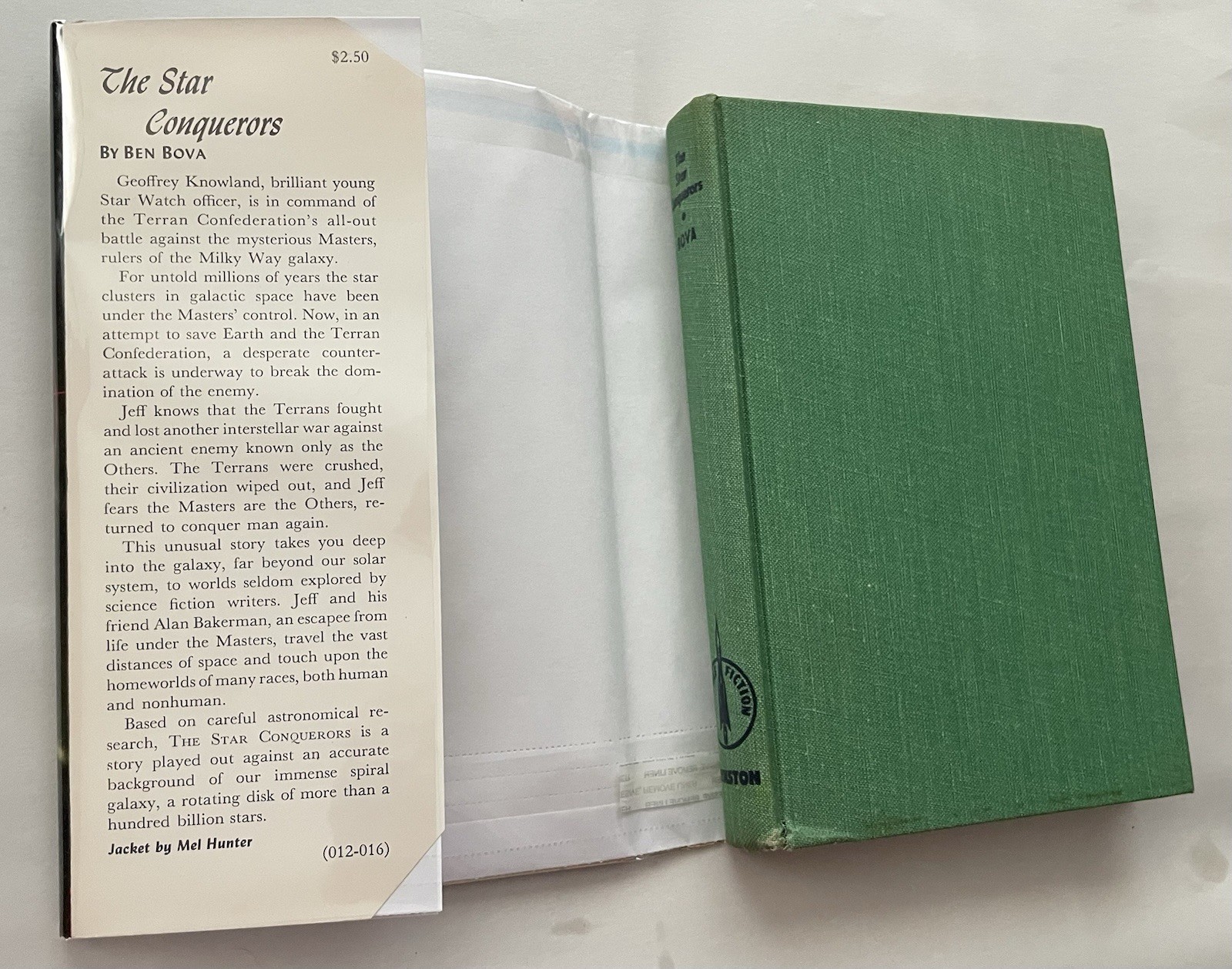 The Star Conquerors FIRST EDITION Ben Bova 1959 Hardcover (Dust Jacket in Mylar)