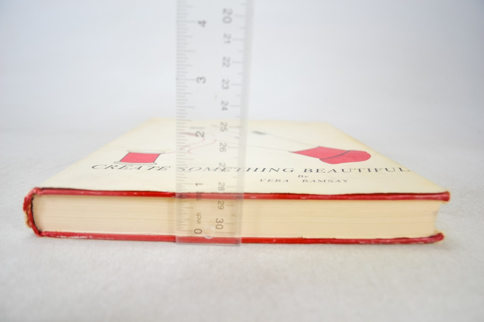 Signed 1972 Create Something Beautiful Vera Ramsay Couture Hardcover w/ DJ