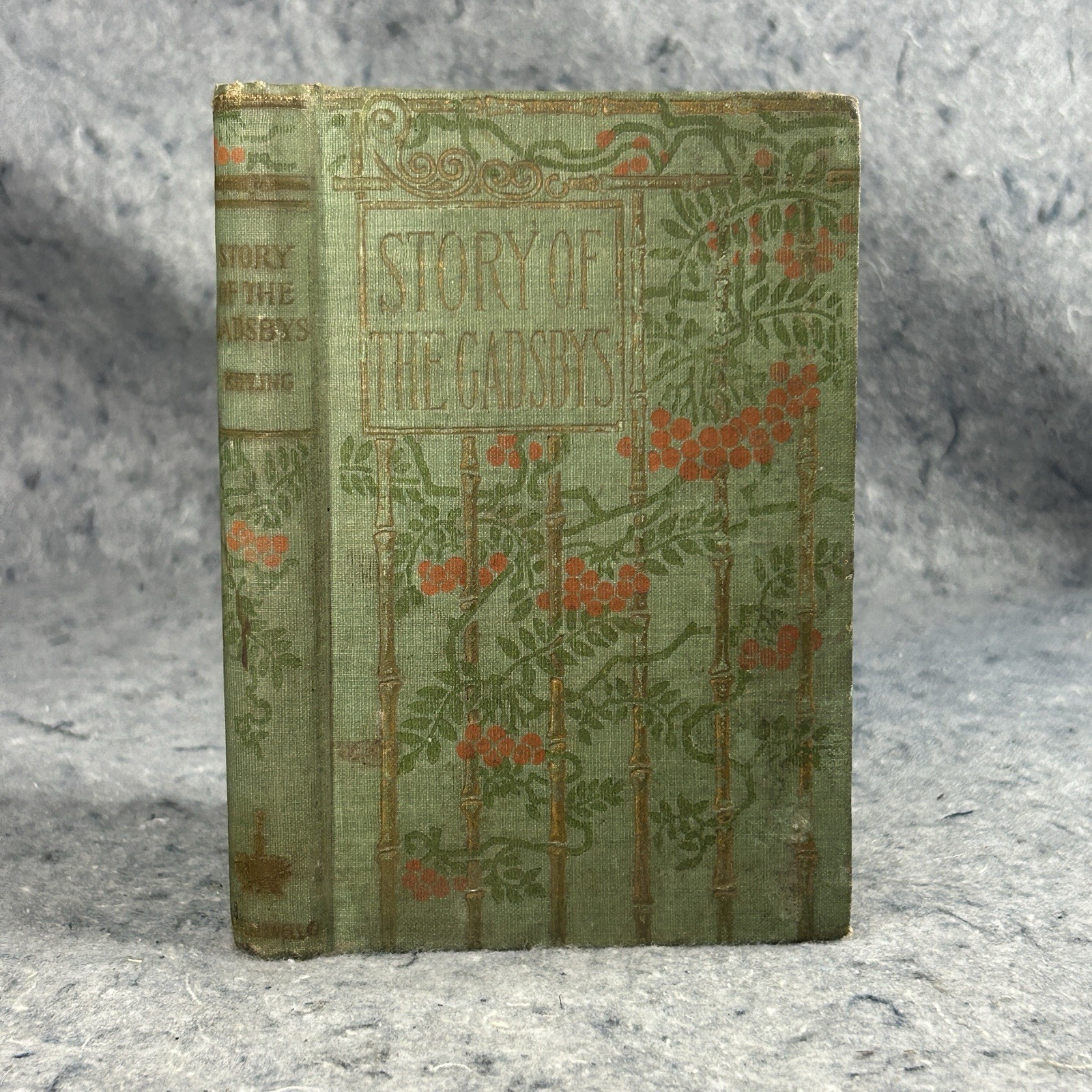 Antique 1899 The Story of the Gadsbys Rudyard Kipling Hardcover H.M. Caldwell