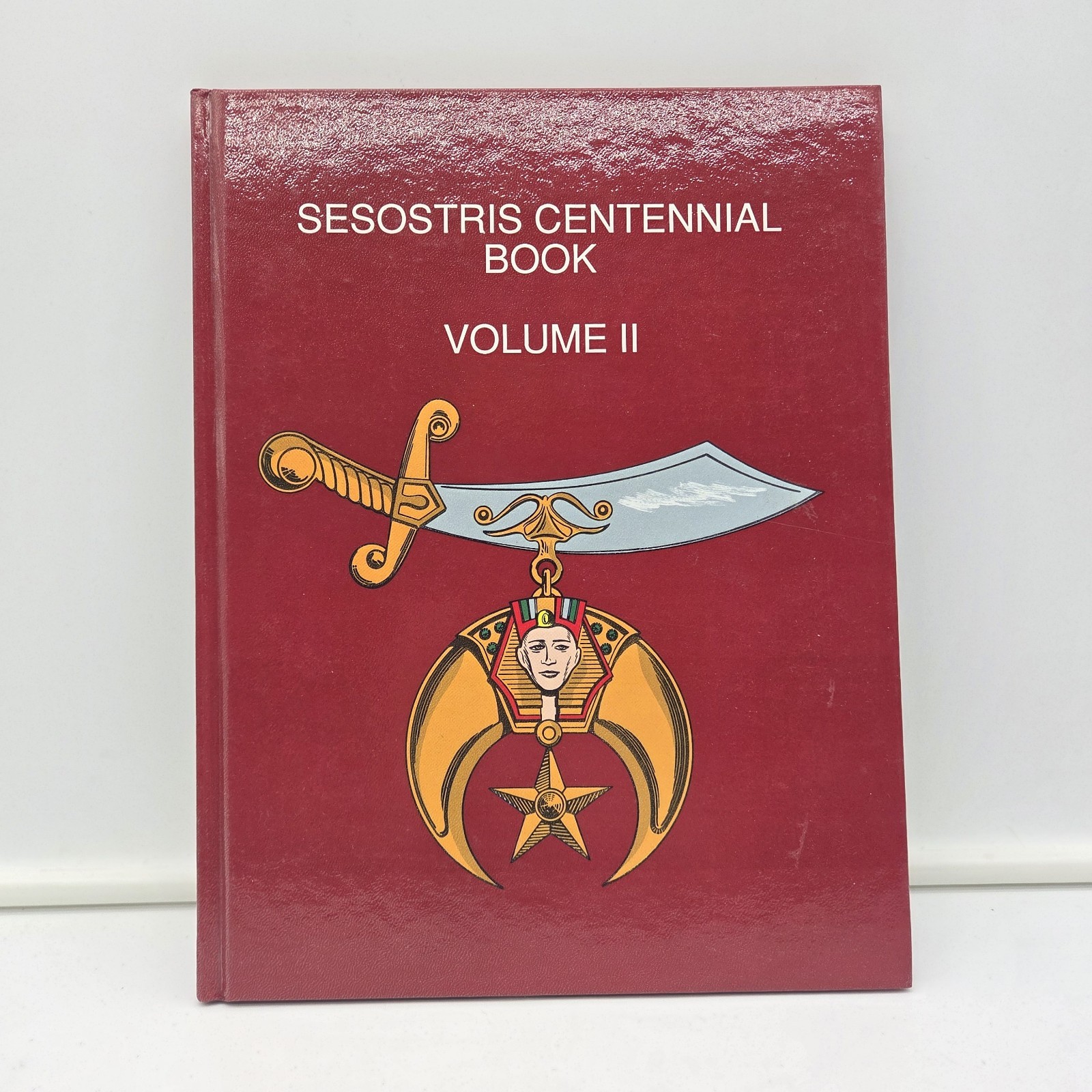 *RARE* Sesostris Centennial Book Volume II Shriner History Photo Album Nebraska