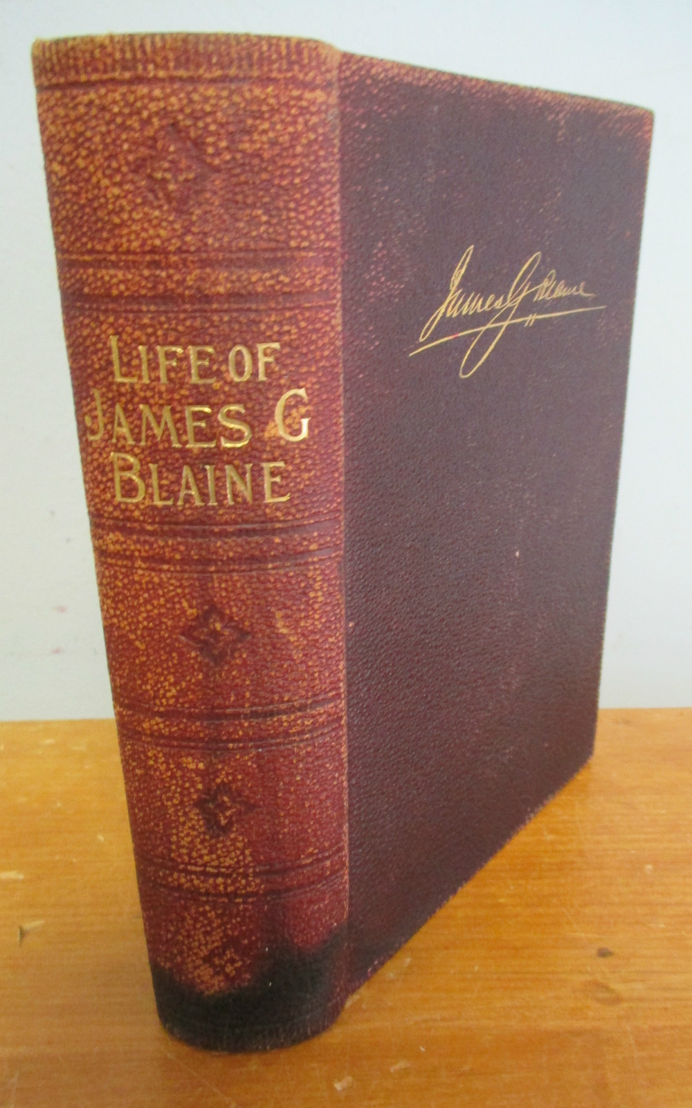 LIFE & PUBLIC SERVICES OF HON JAMES G BLAINE by James P Boyd, 1893 Illus